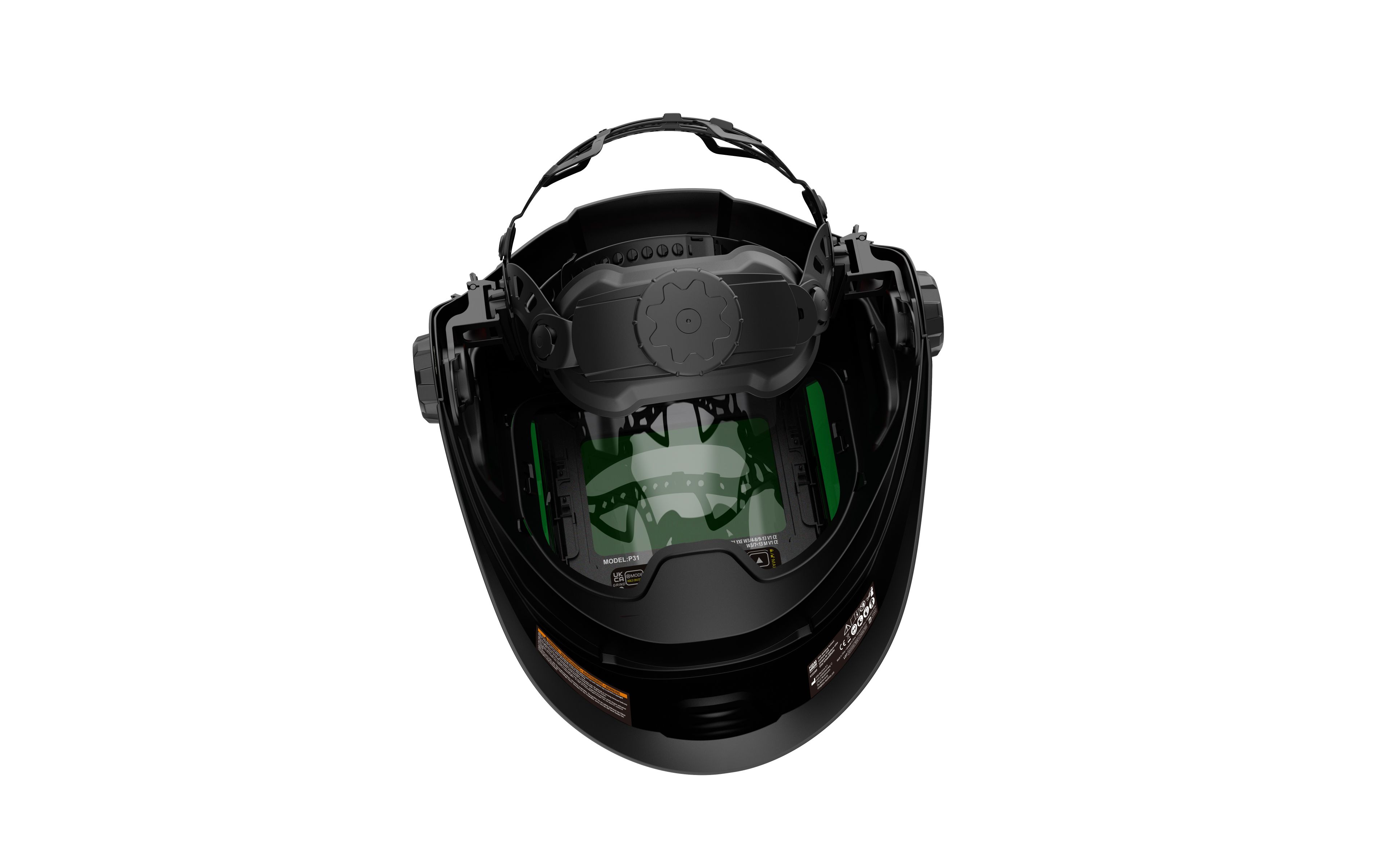 HBM Airshield Elite lashelm met afzuiging, 230 L/min Image 7