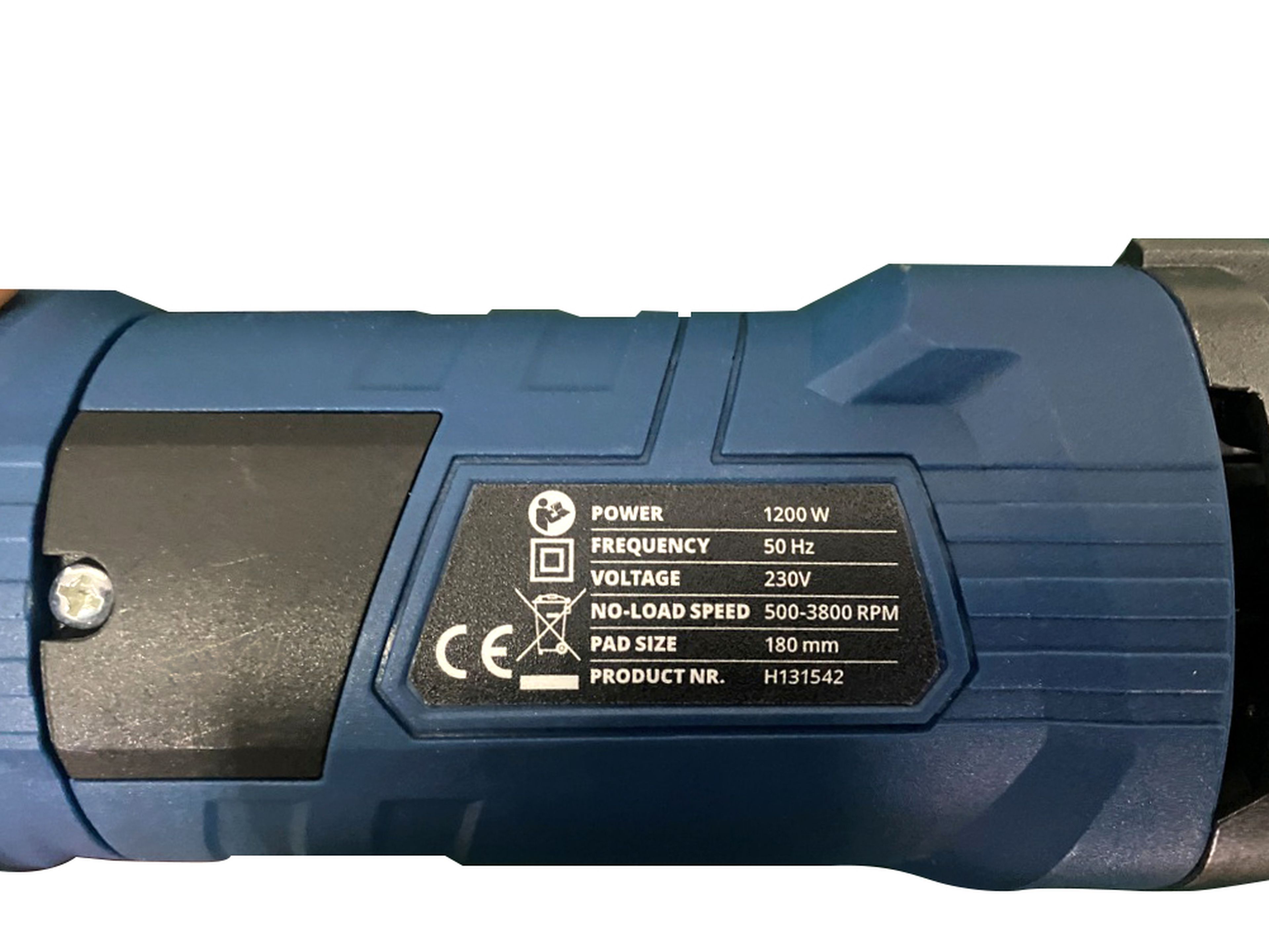 HBM 180 mm Schuur en Polijstmachine 1200 Watt Image 6