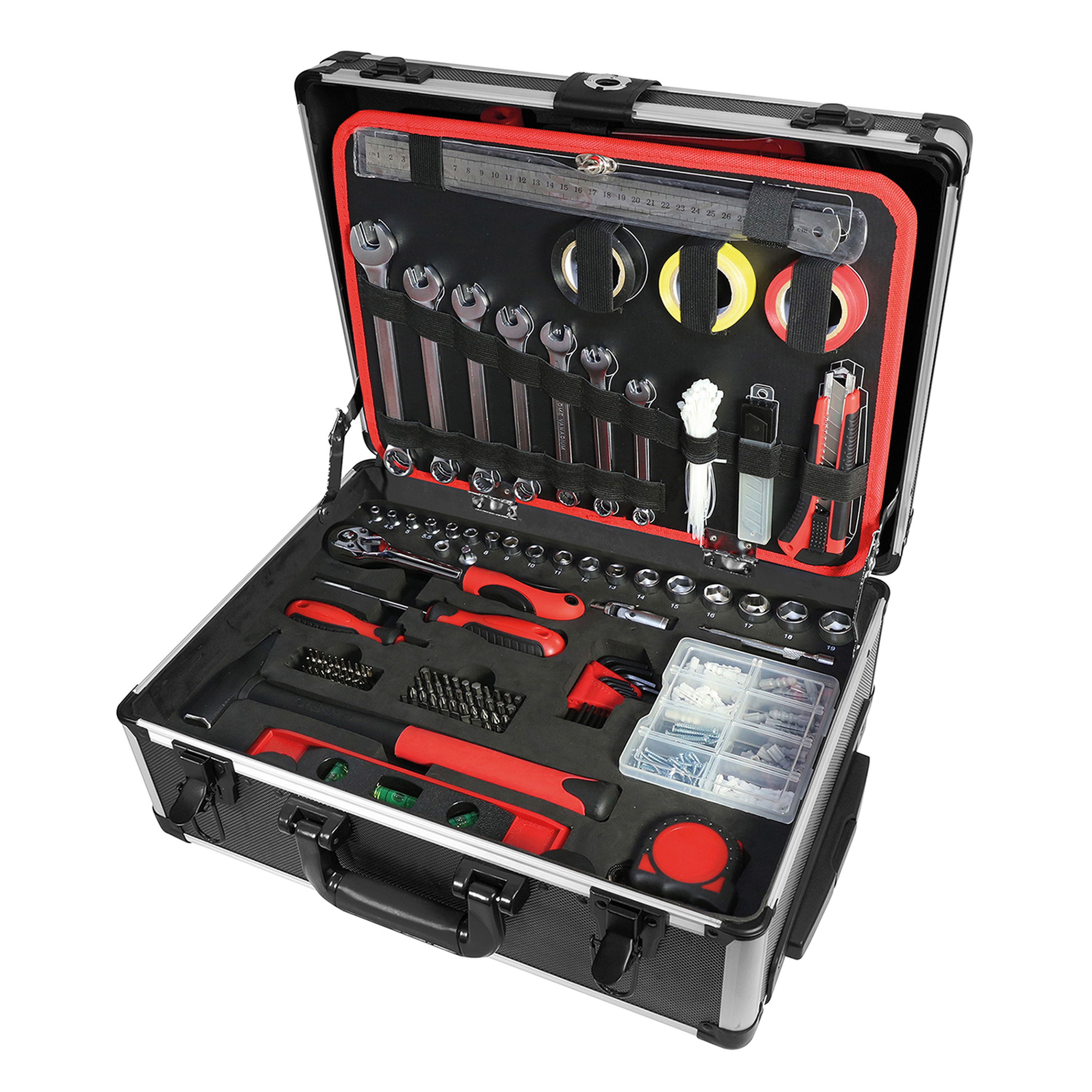 Valigetta degli attrezzi Mannesmann da 211 pezzi - set di attrezzi