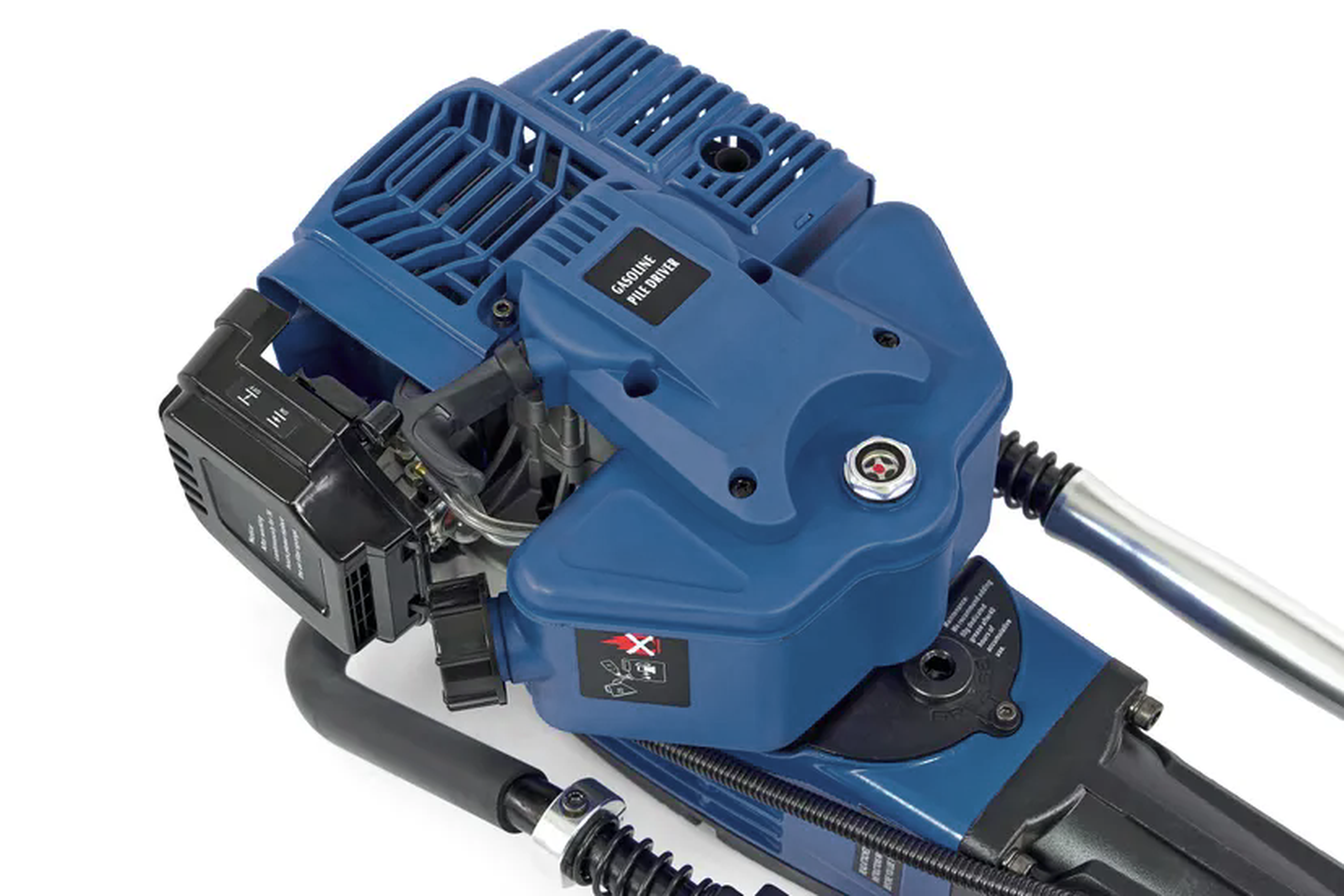 HBM Machine de battage/pilonnage HBM professionnelle 2 temps 52 cm³ à essence Image 9