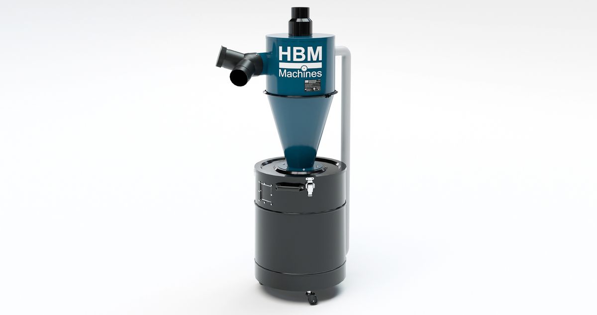 HBM Interceptor de polvo ciclónico
