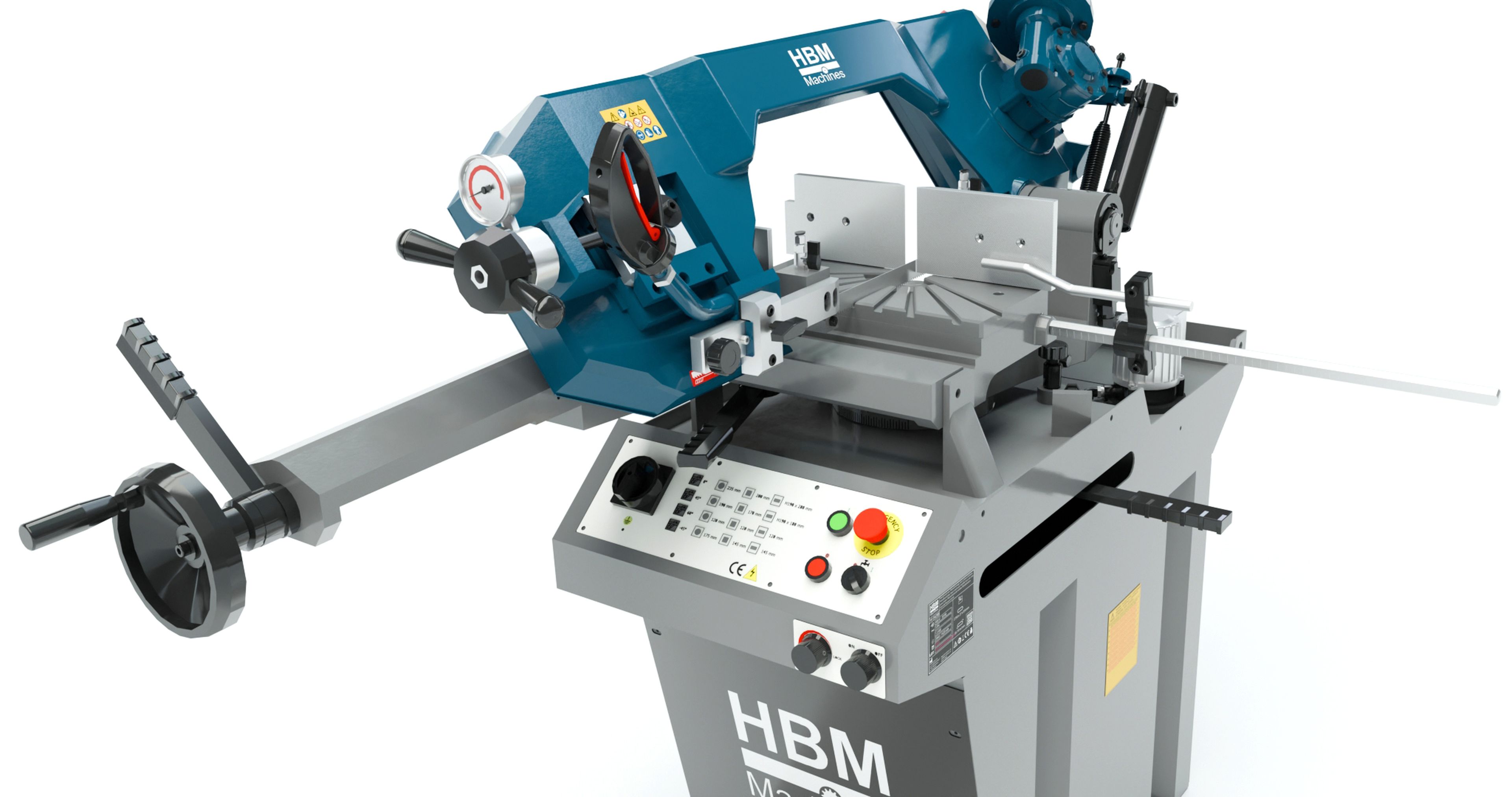 HBM Scie à ruban pour métaux 230 volts 280NL Image 4