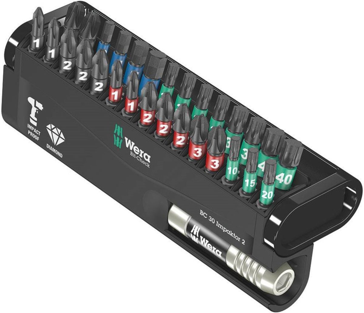 Wera Bit-Check 30 Impaktor 2 30-teilig