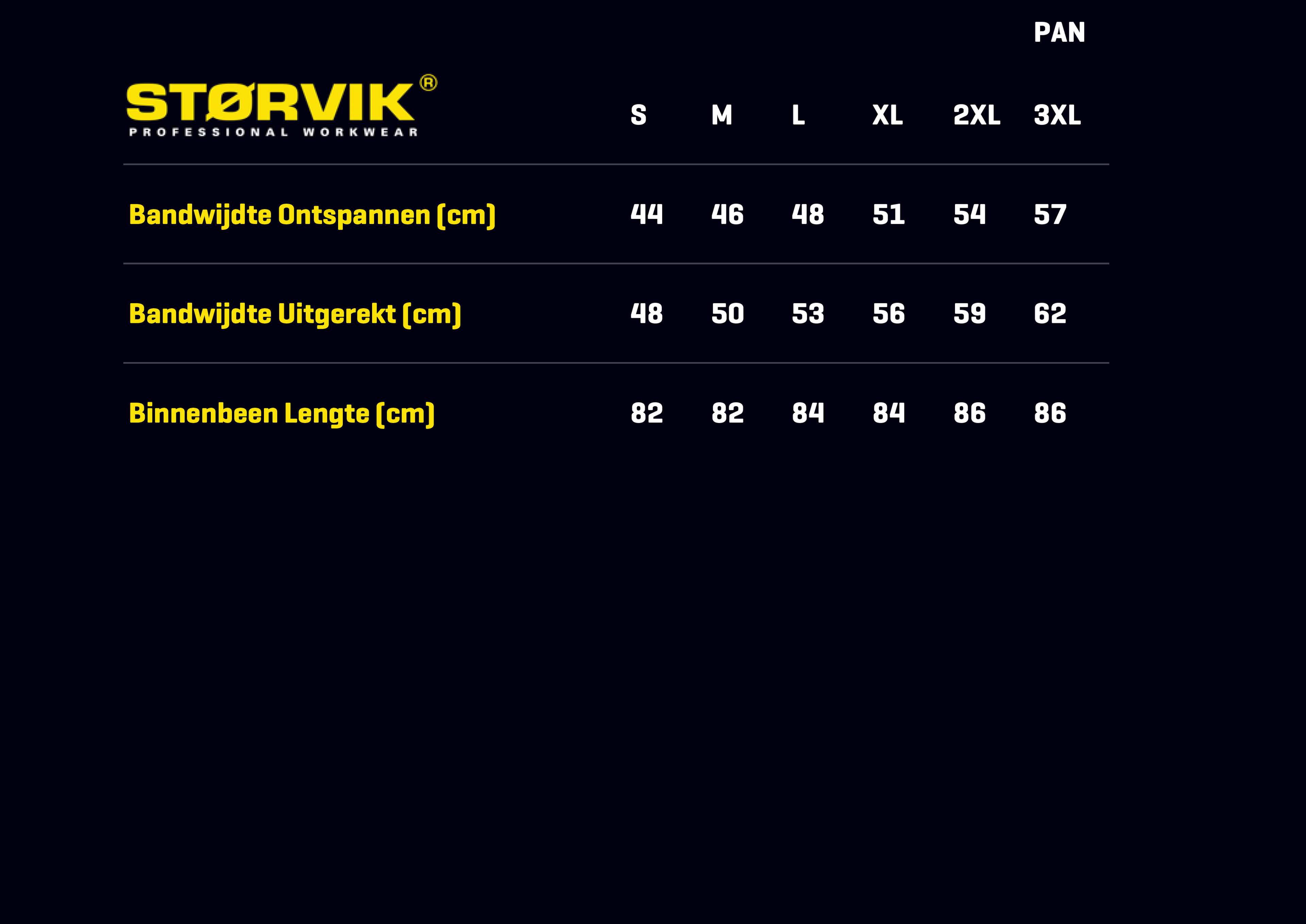 Pantalon Pan Storvik Noir XXL Image 11