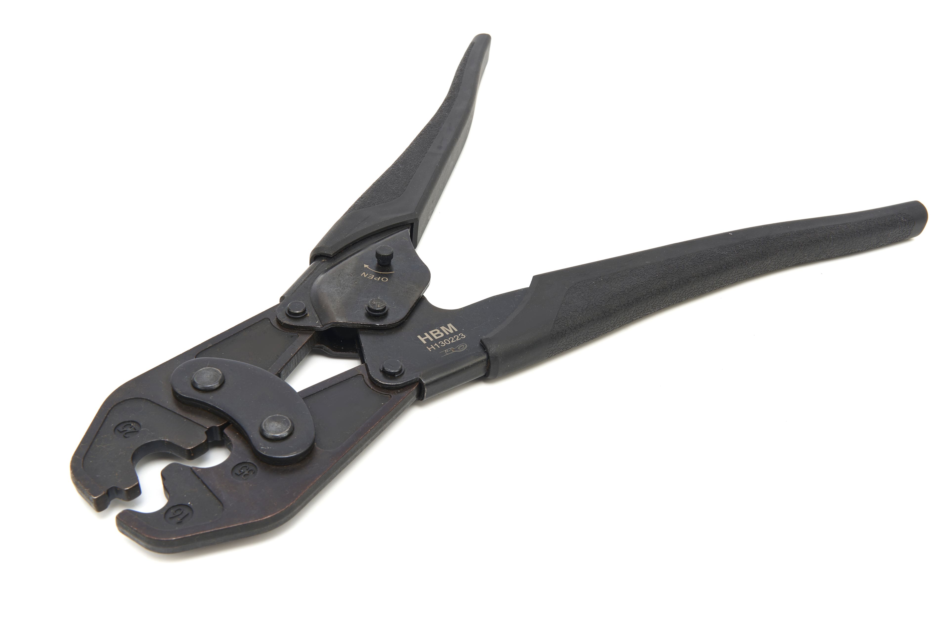 HBM Pince automatique à sertir les câbles avec fonction de cliquet 10 - 50 mm2. Image 2