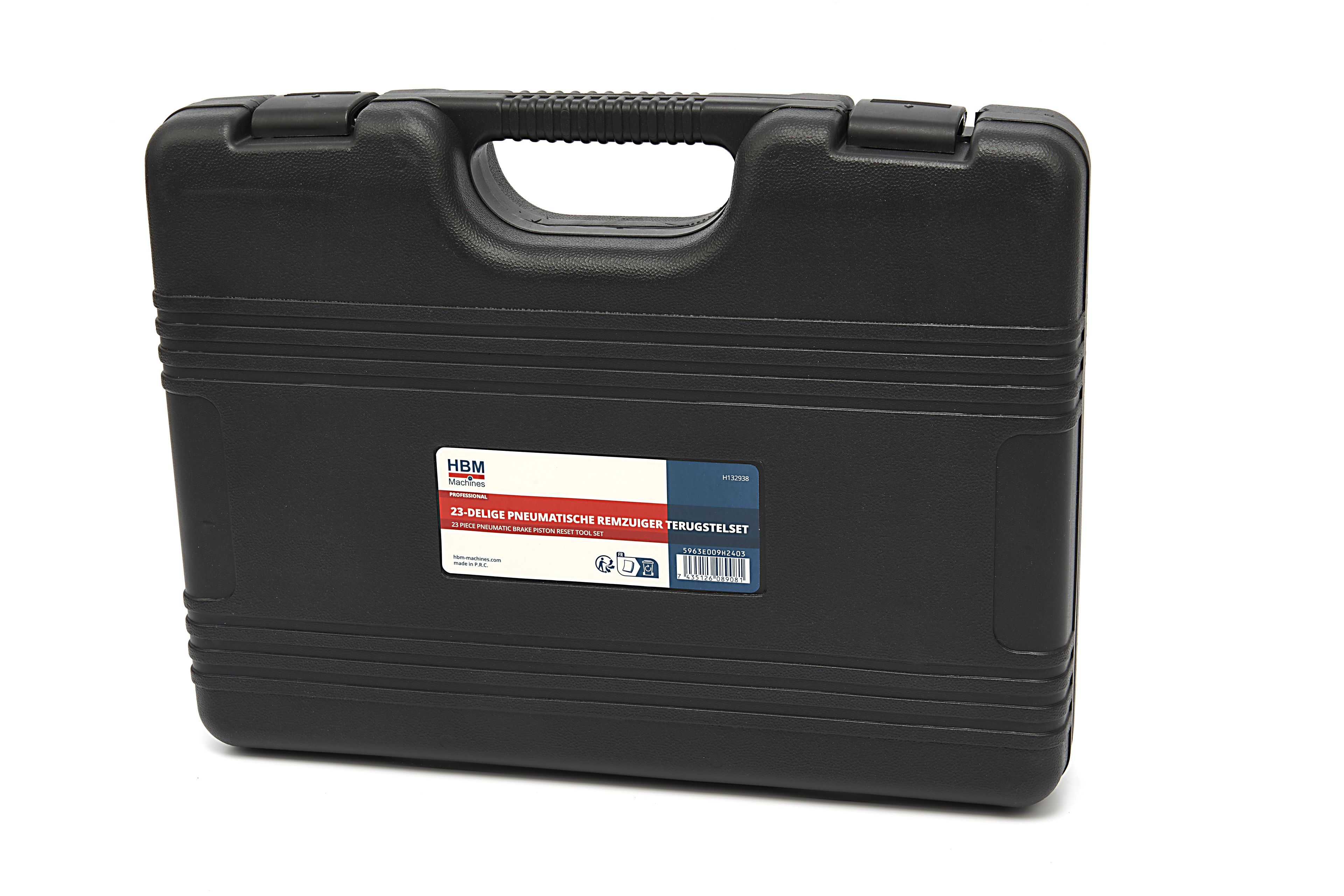 HBM pneumatische remzuiger terugstelset 23-delig Image 13