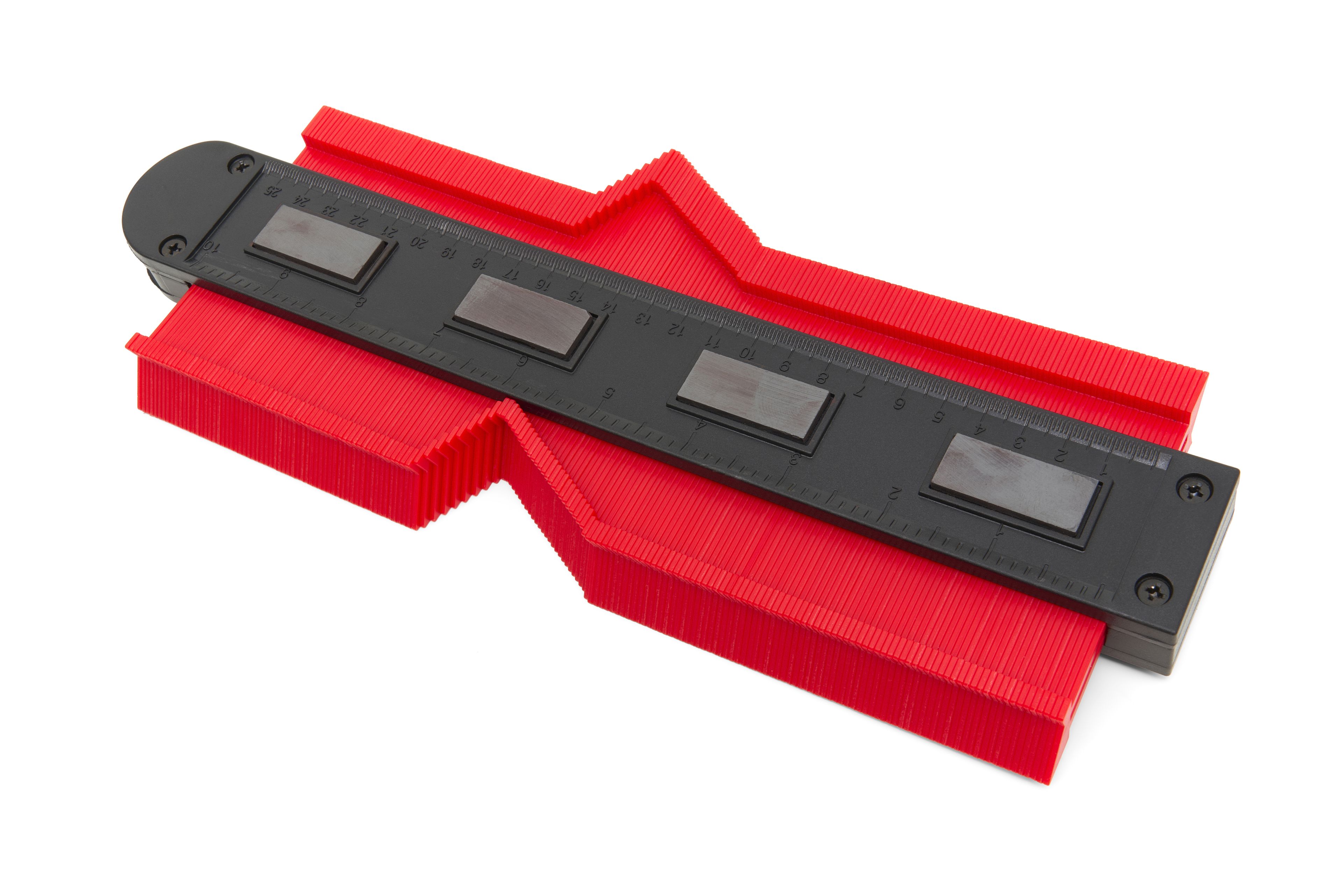 HBM 305 x 130 x 21 mm Professionele Magnetische Profielmal met Vergrendeling en Waterpas Image 4