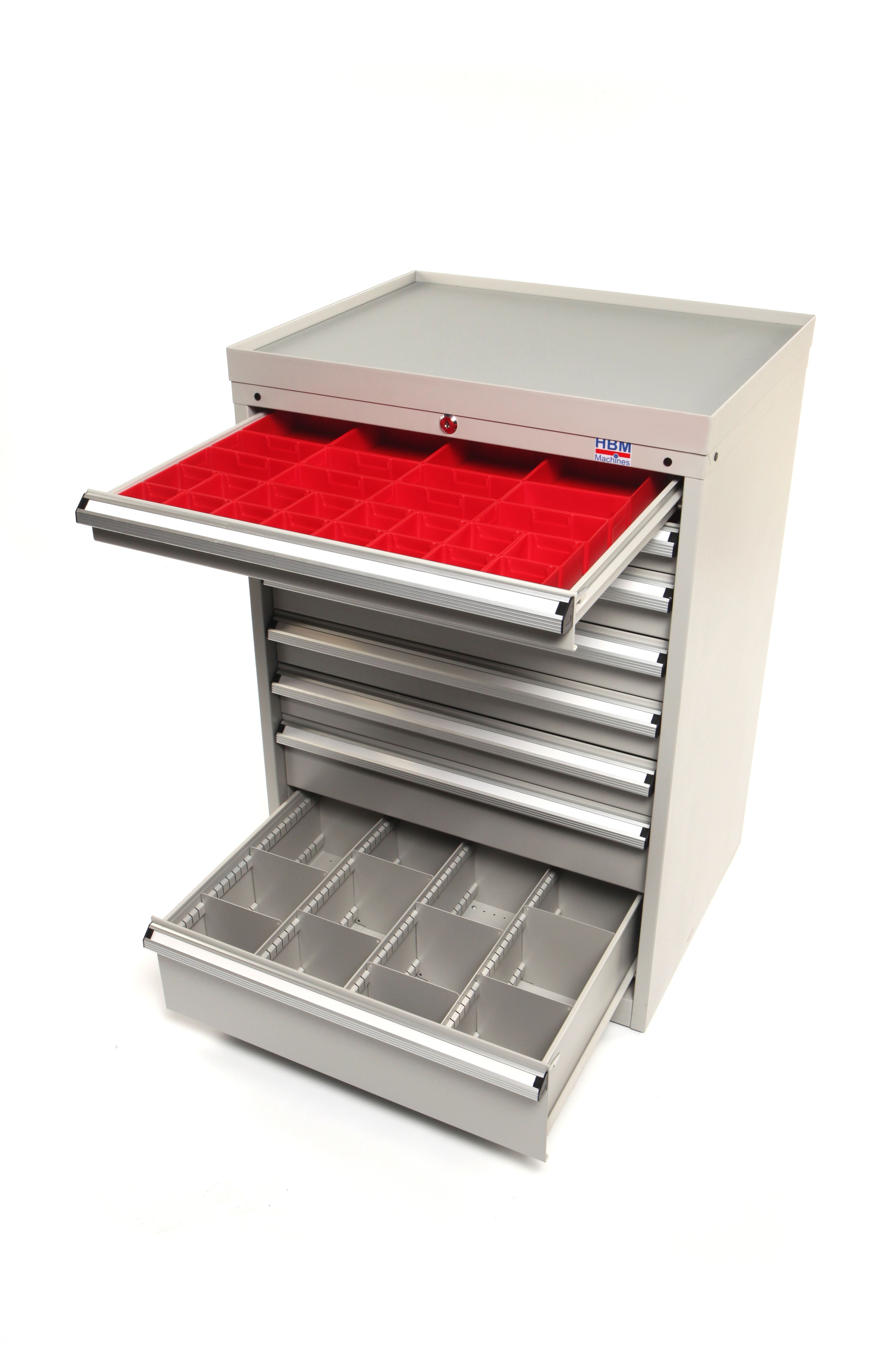 Armoire à outils professionnelle HBM 8 tiroirs 72 x 58 x 100 cm Image 3