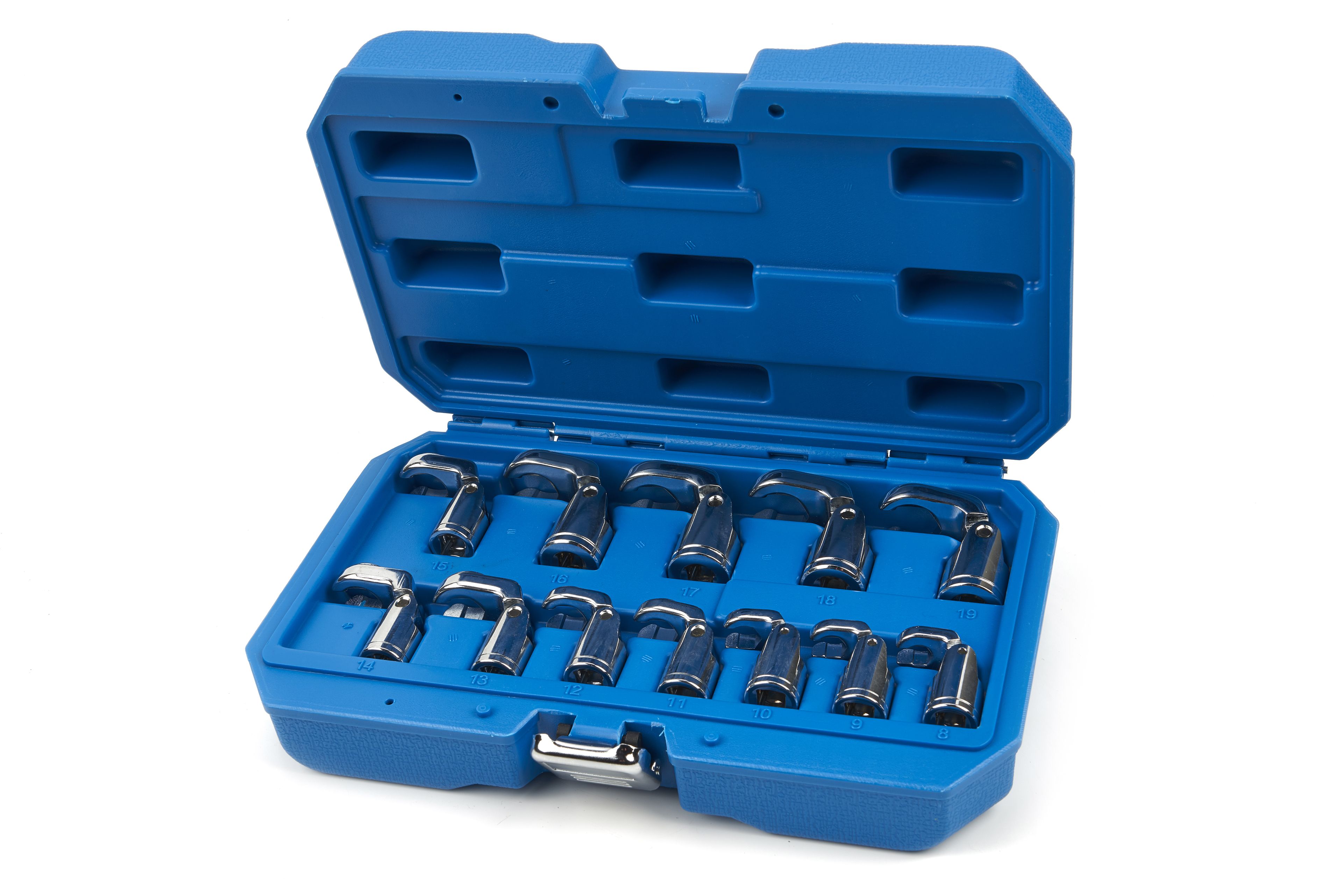 HBM 12-teiliger kippbarer Brechstangenschlüsselsatz mit 3/8inch-Ausschnitt