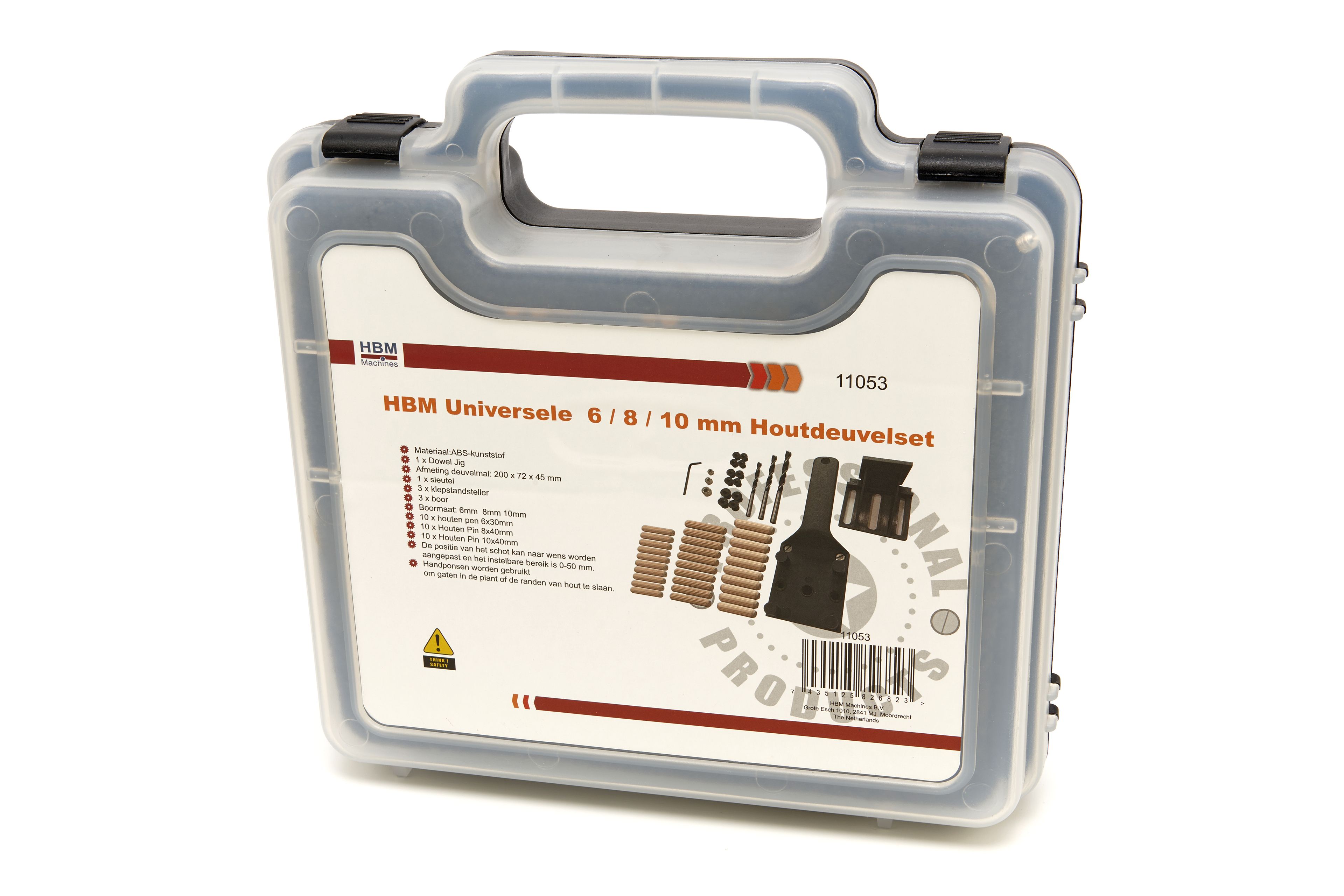 HBM Universele  6 / 8 / 10 mm Houtdeuvelset Image 9