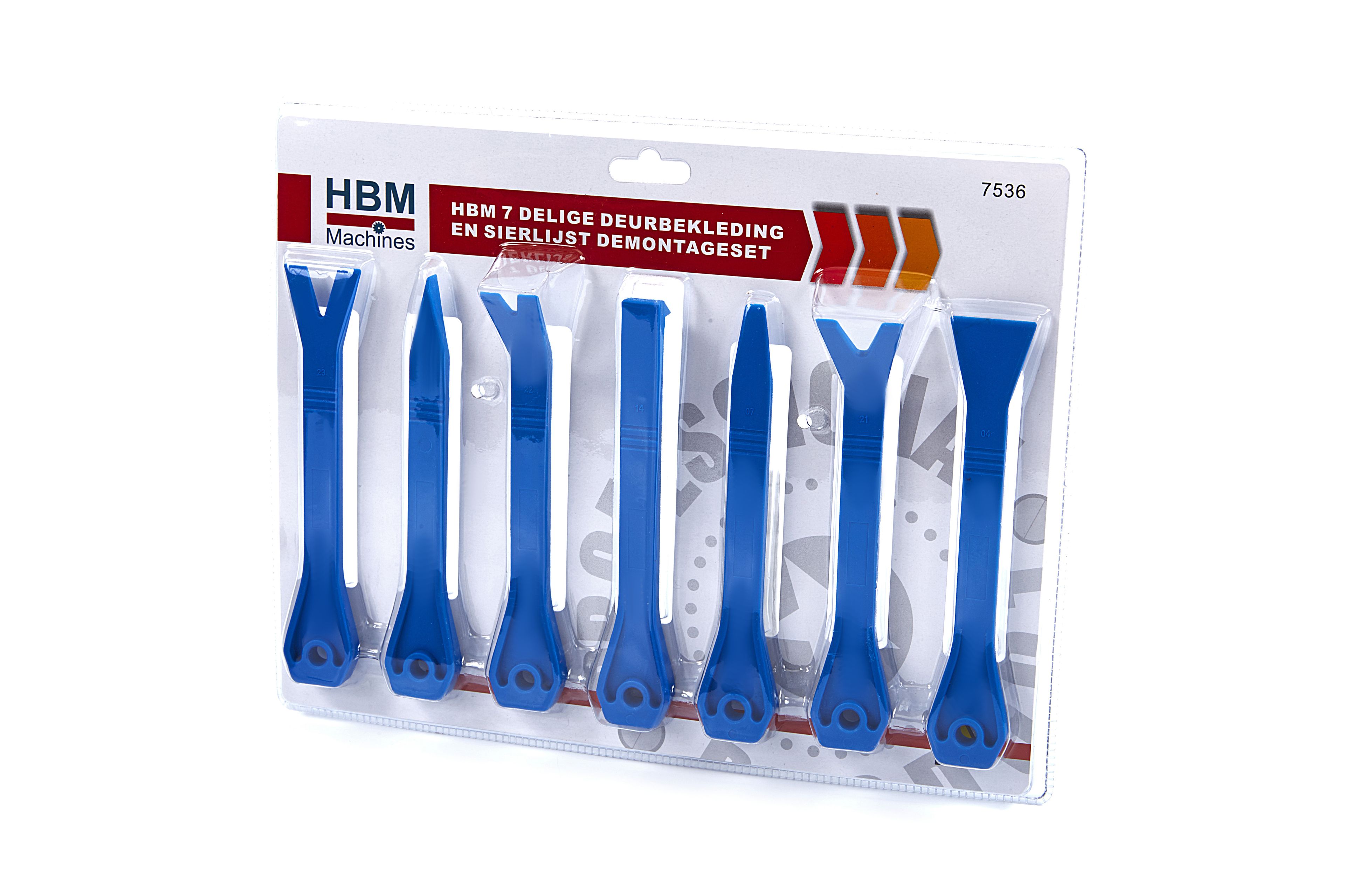 HBM Jeu de 7 pièces pour le démontage du couvercle et de la garniture de porte Image 3