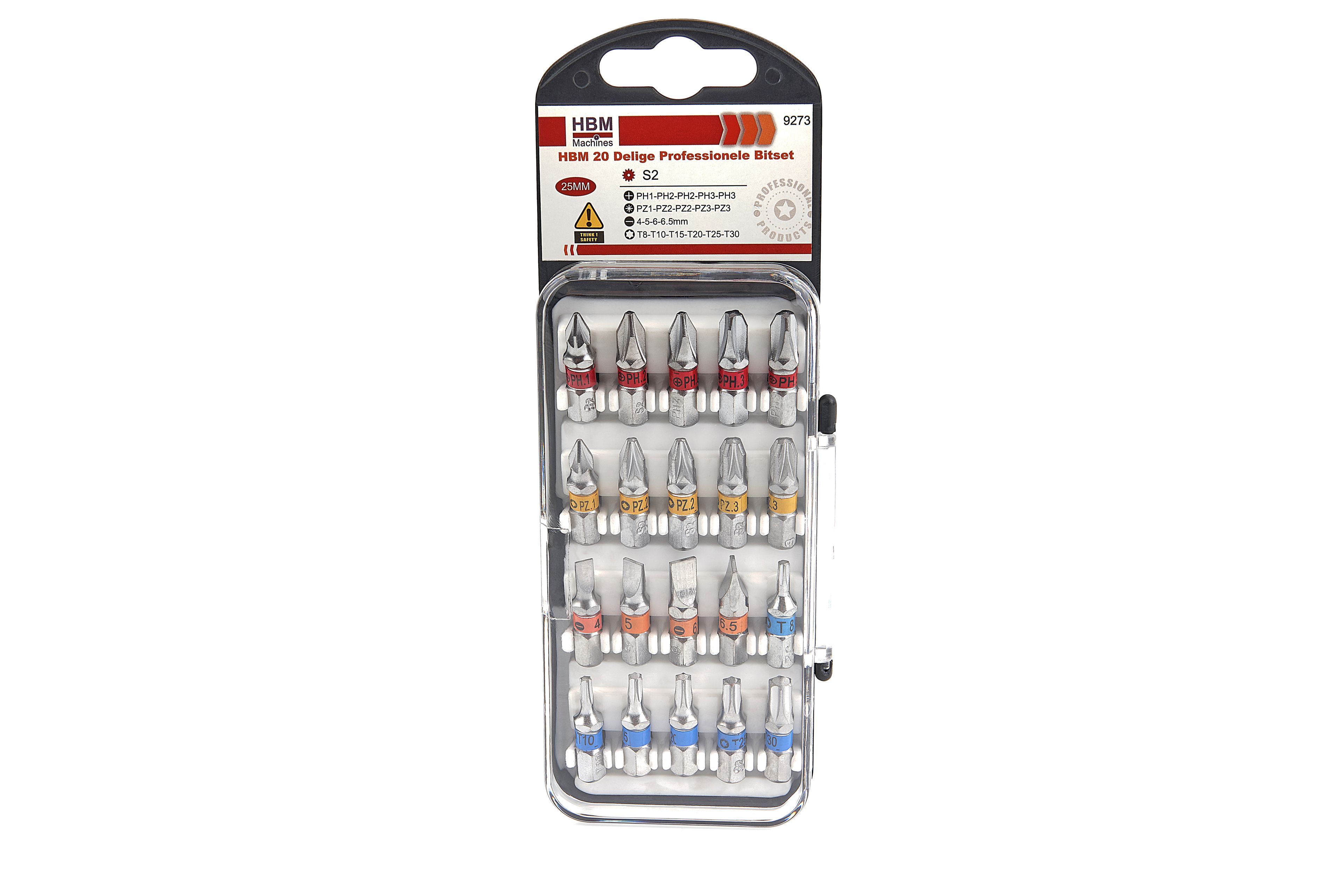 Conjunto de bits profesional HBM de 20 piezas Image 4