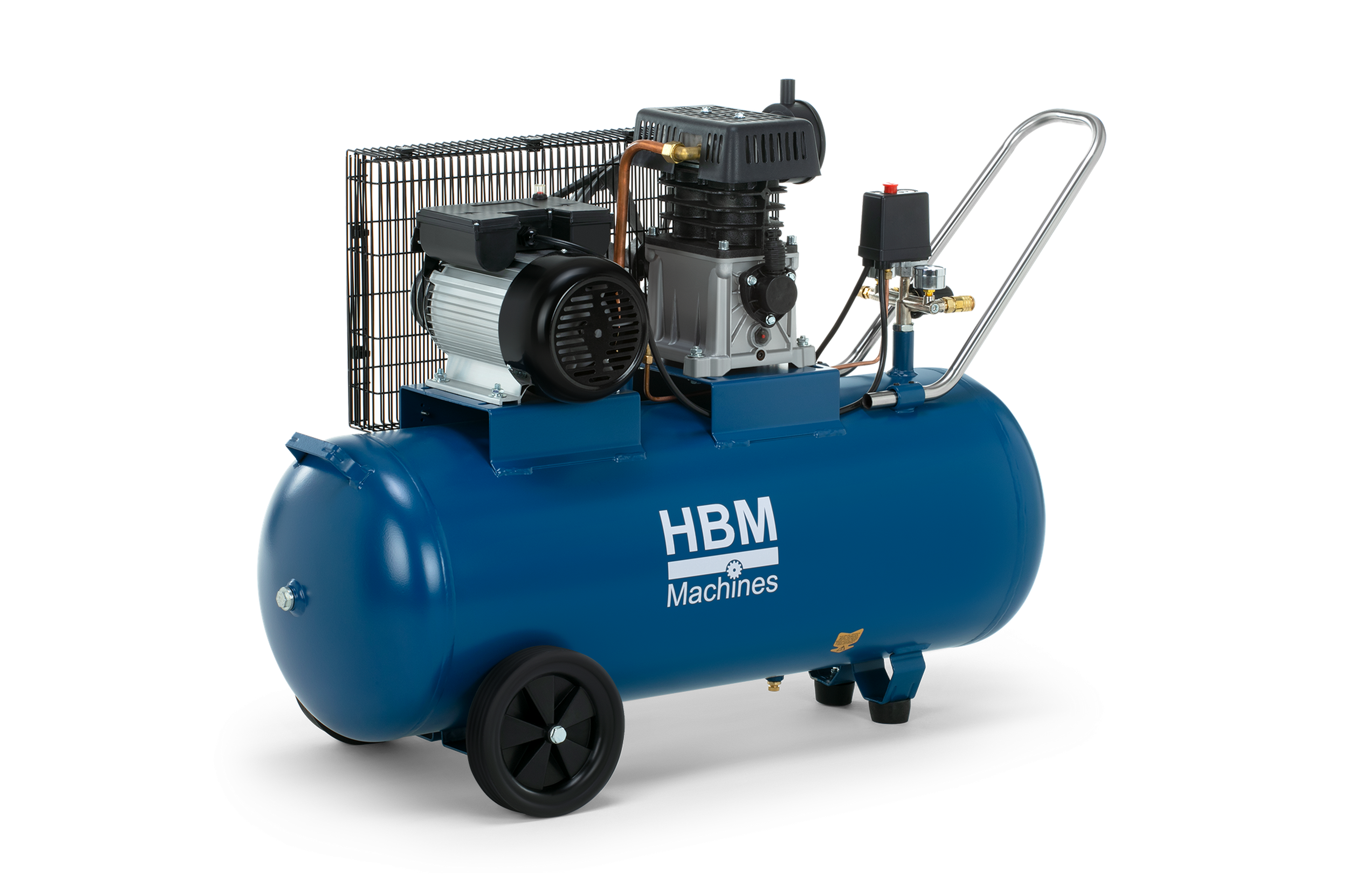 HBM compresor accionado por correa, 100 litros Image 4