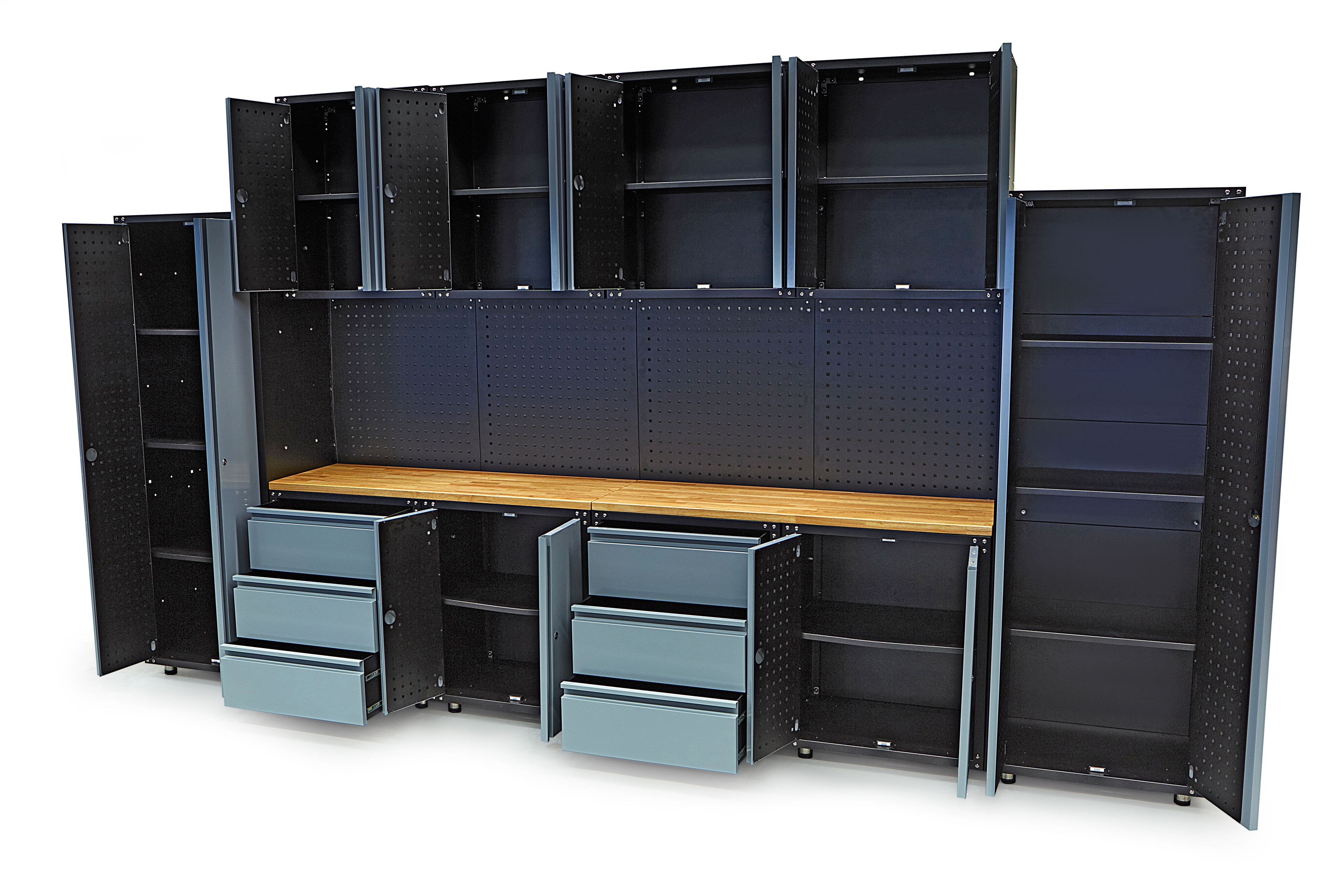 Système d'atelier premium HBM, 16 pièces, gris Image 3