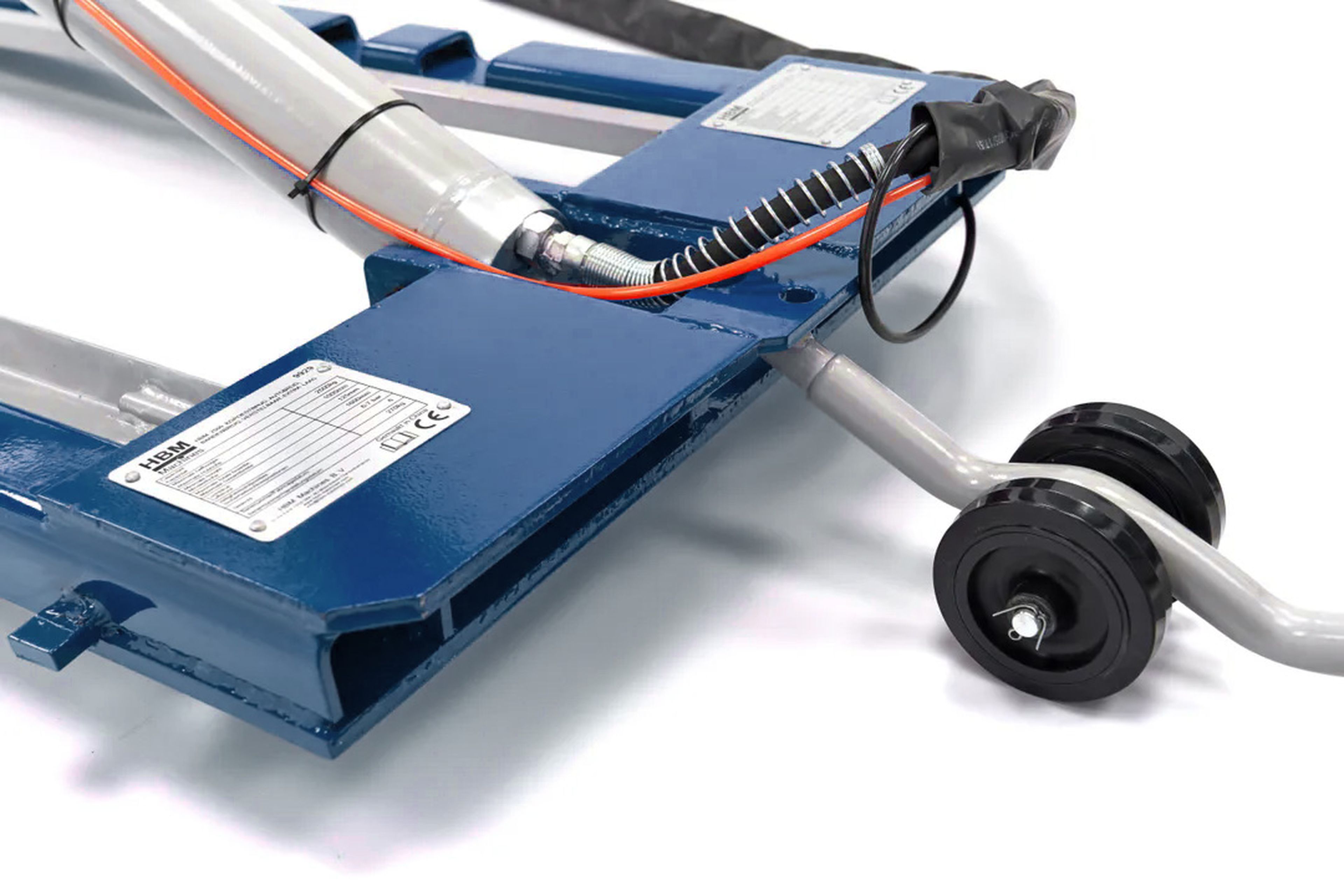 HBM 2500 Kg. Poetsbrug, Autobrug, Bandenbrug, Verstelbaar, Extra Laag Image 22