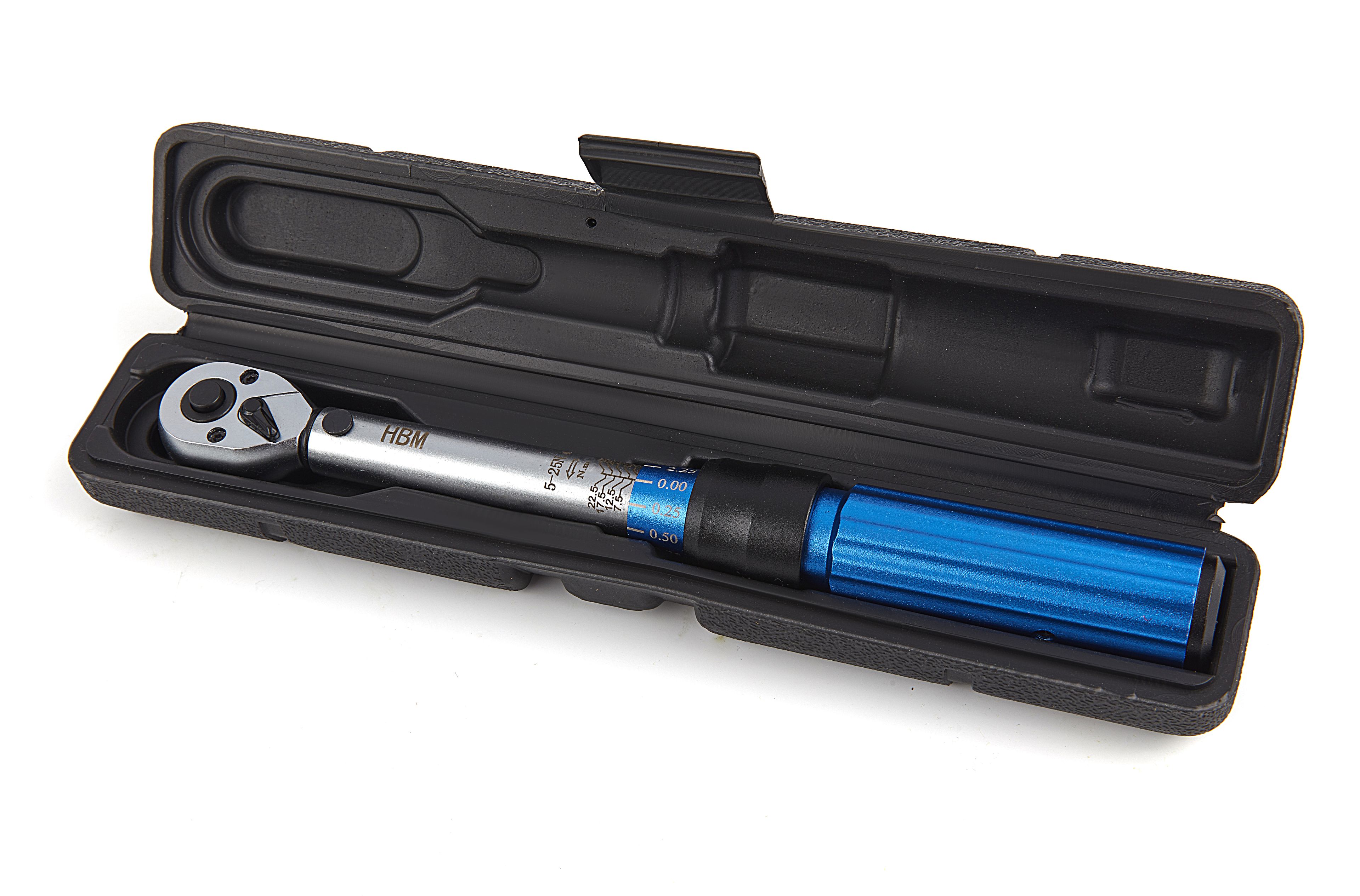 HBM 1/4" Chiave dinamometrica professionale 5 - 25 Nm.