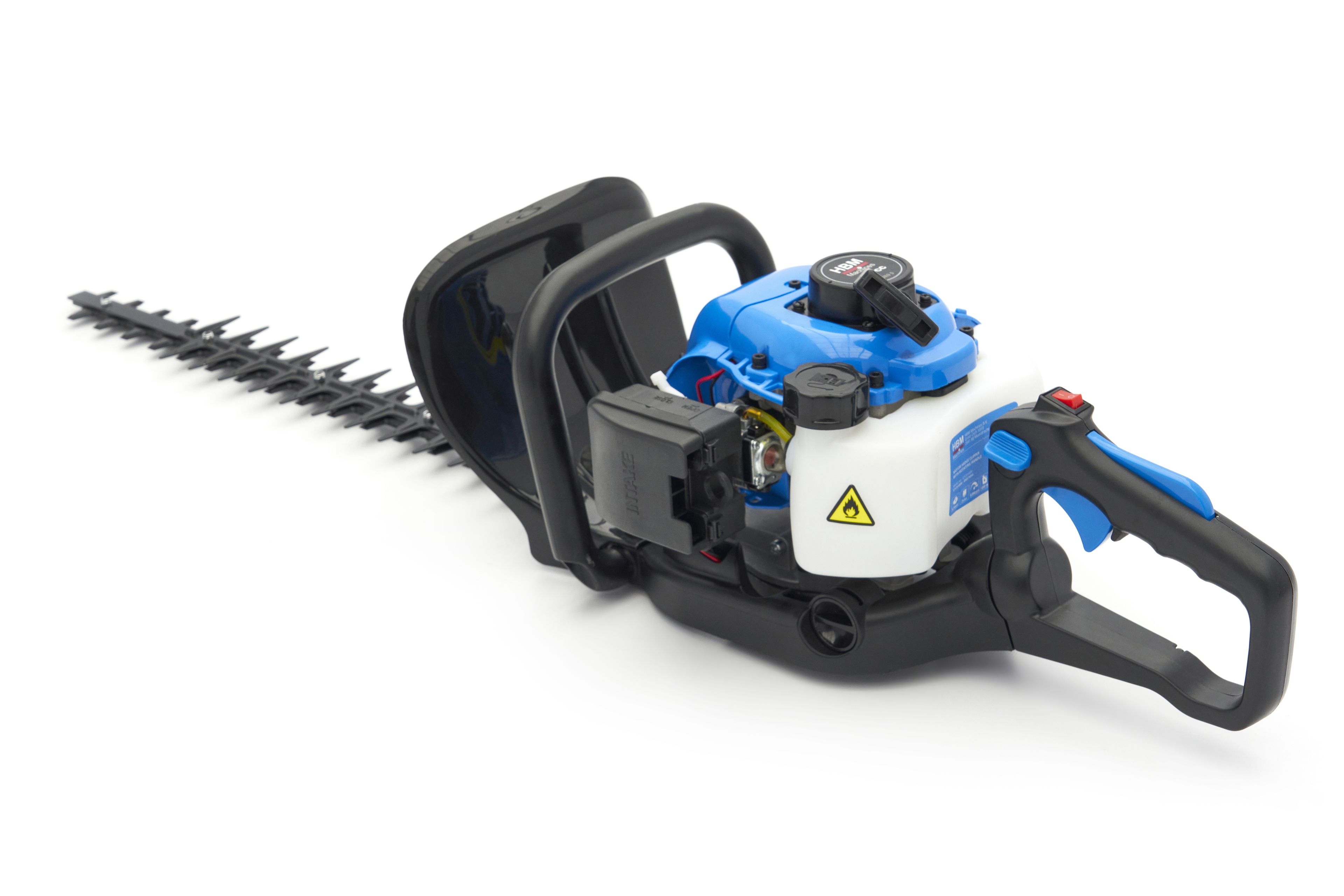 Cortacésped HBM de 25.4 cc - Recortador de setos 600 mm con motor de gasolina de 2 tiempos Image 4
