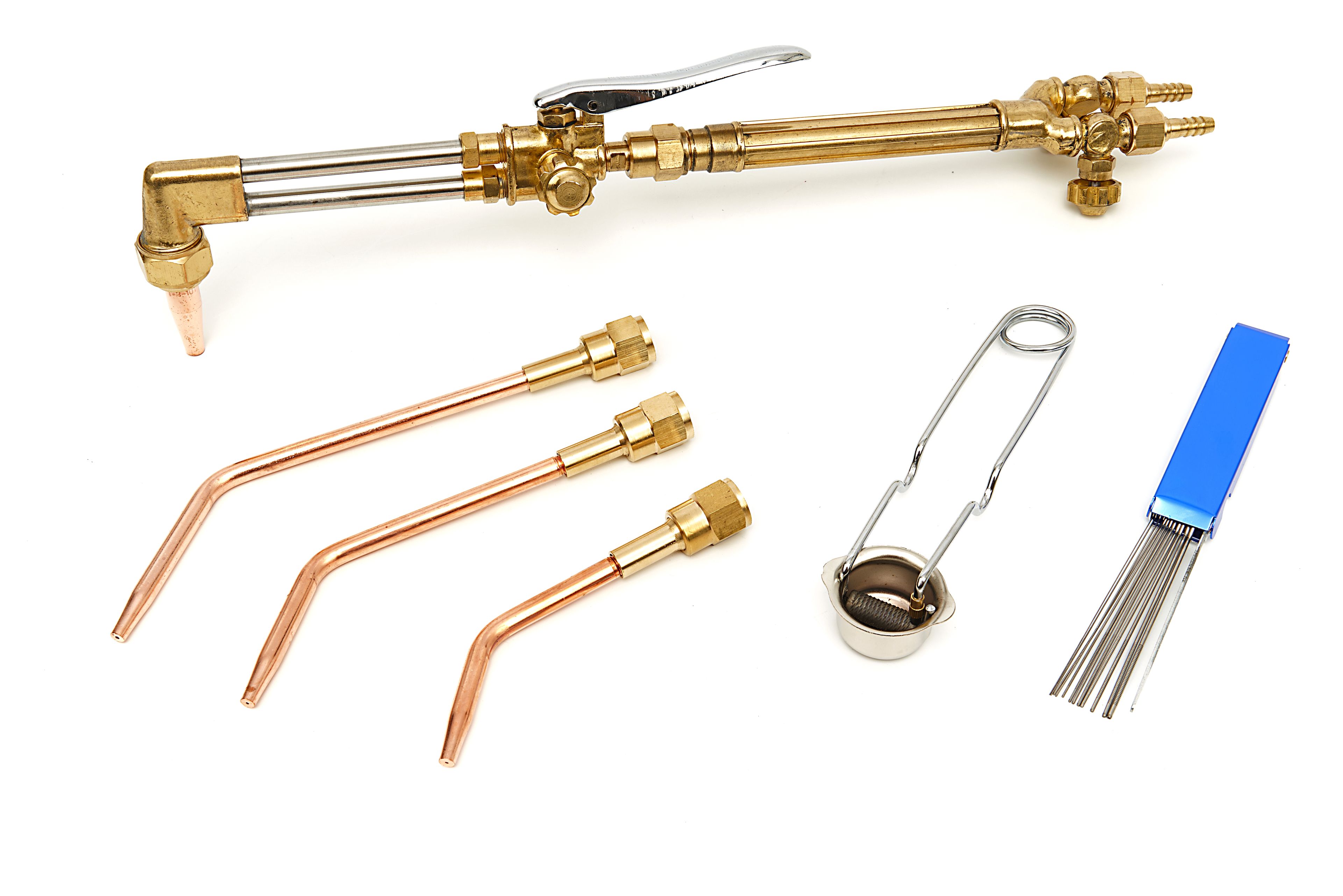 HBM 10-teiliges professionelles Schweißbrenner- und Schneidbrenner-Set