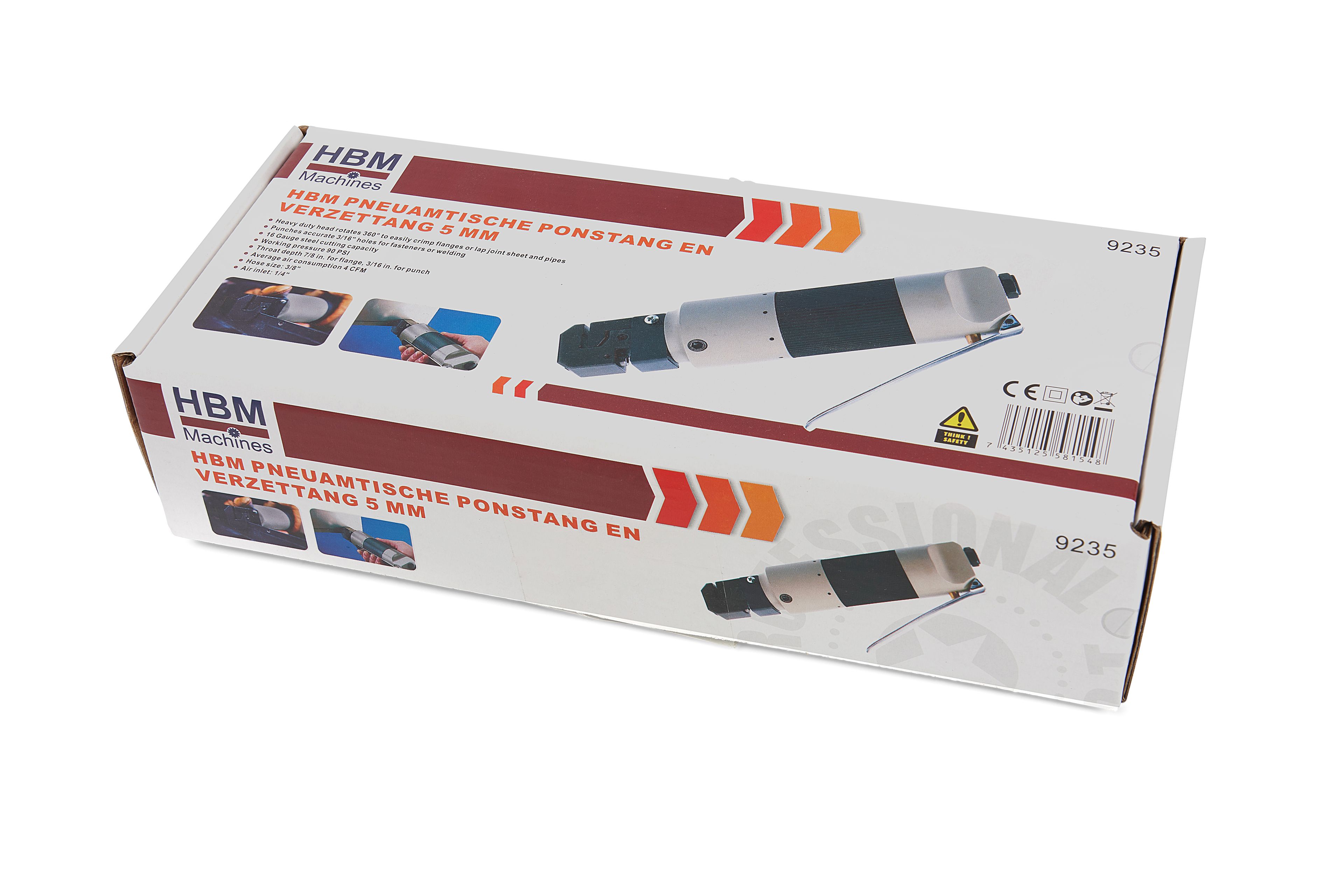 HBM Pneumatische Ponstang en Verzettang 5 mm Image 5