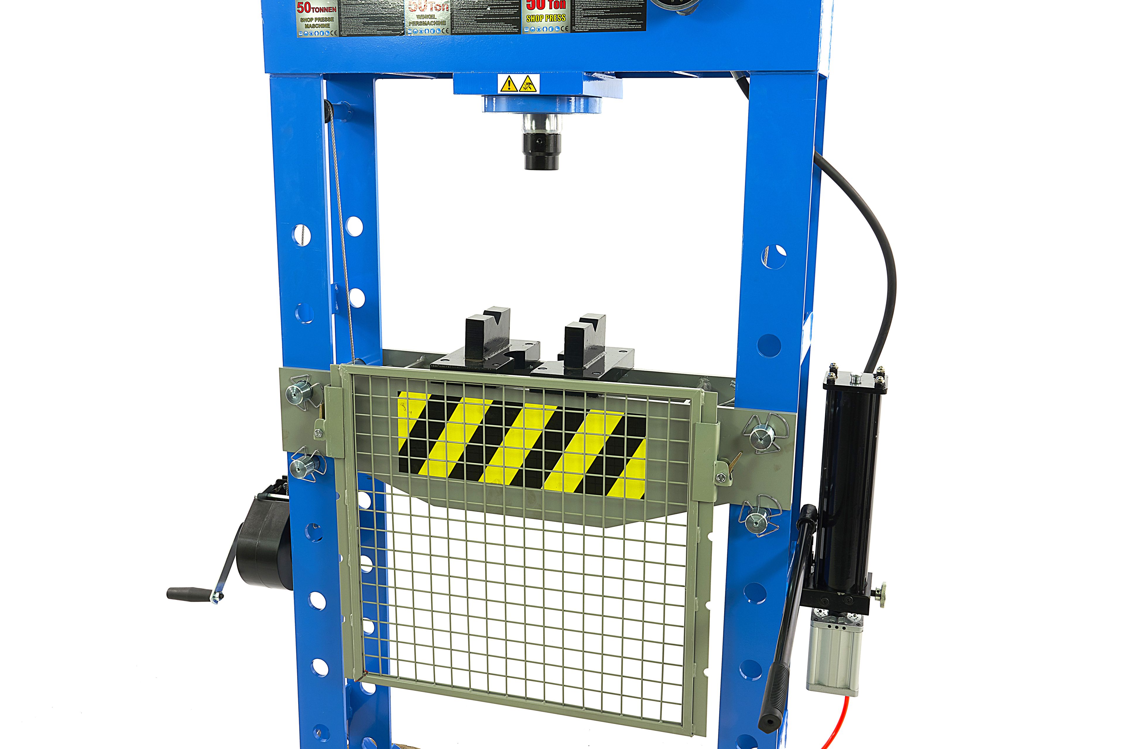 Presse professionnelle de cadre / presse d'atelier de HBM 50 tonnes avec support de sécurité Image 4