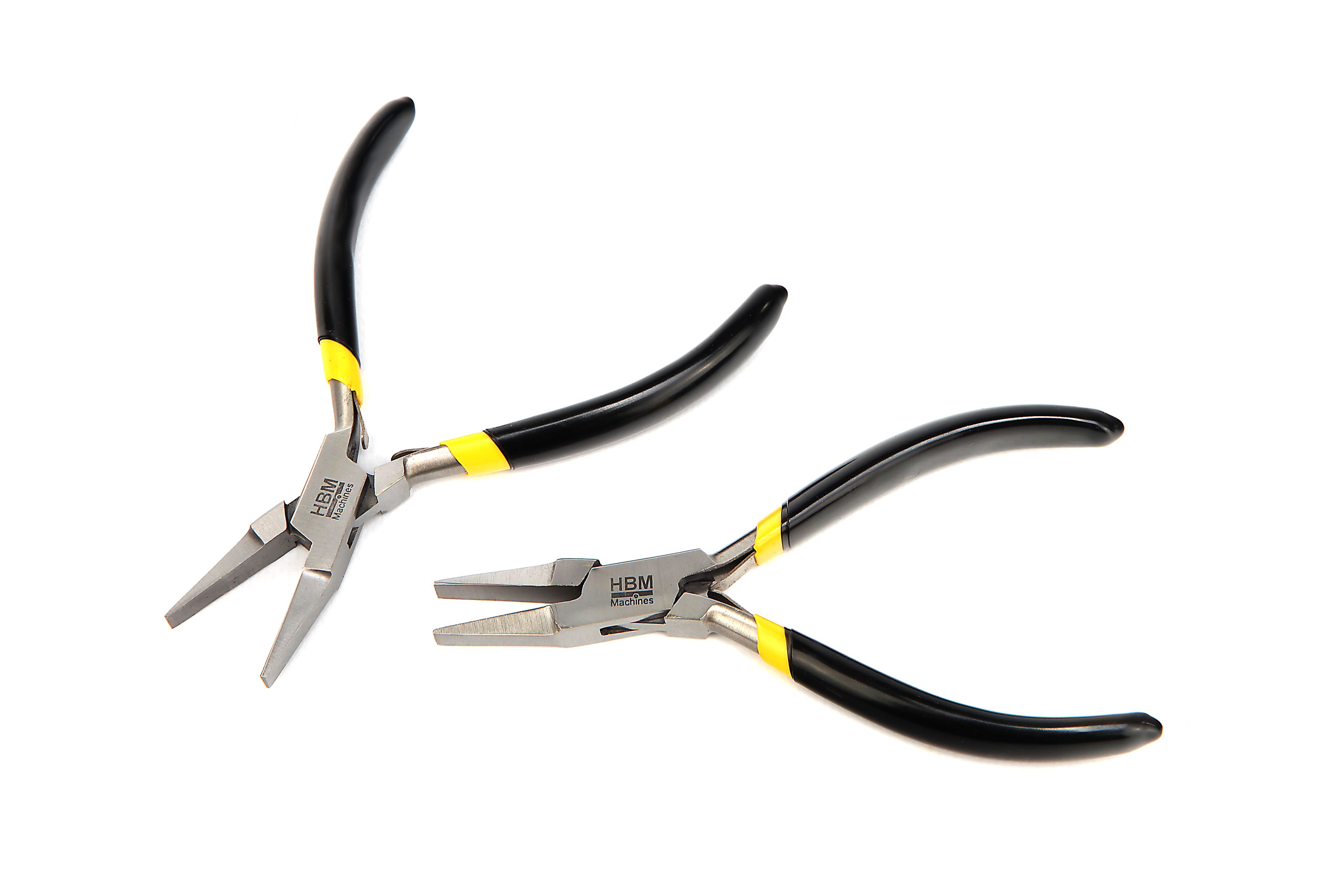HBM Pince de précision à bec plat en acier inoxydable Image 2