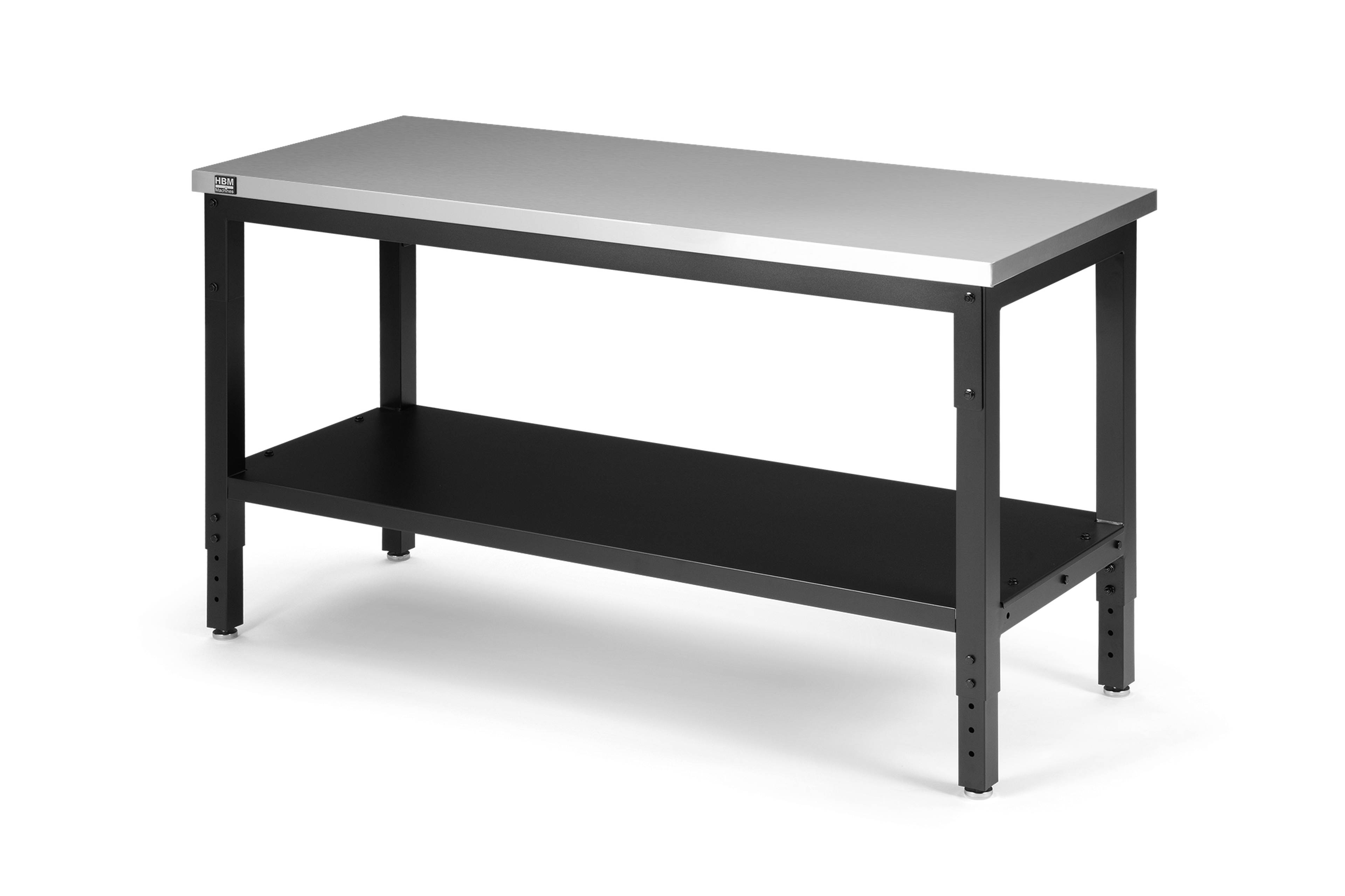 Banco da lavoro HBM in acciaio inossidabile 152 cm
