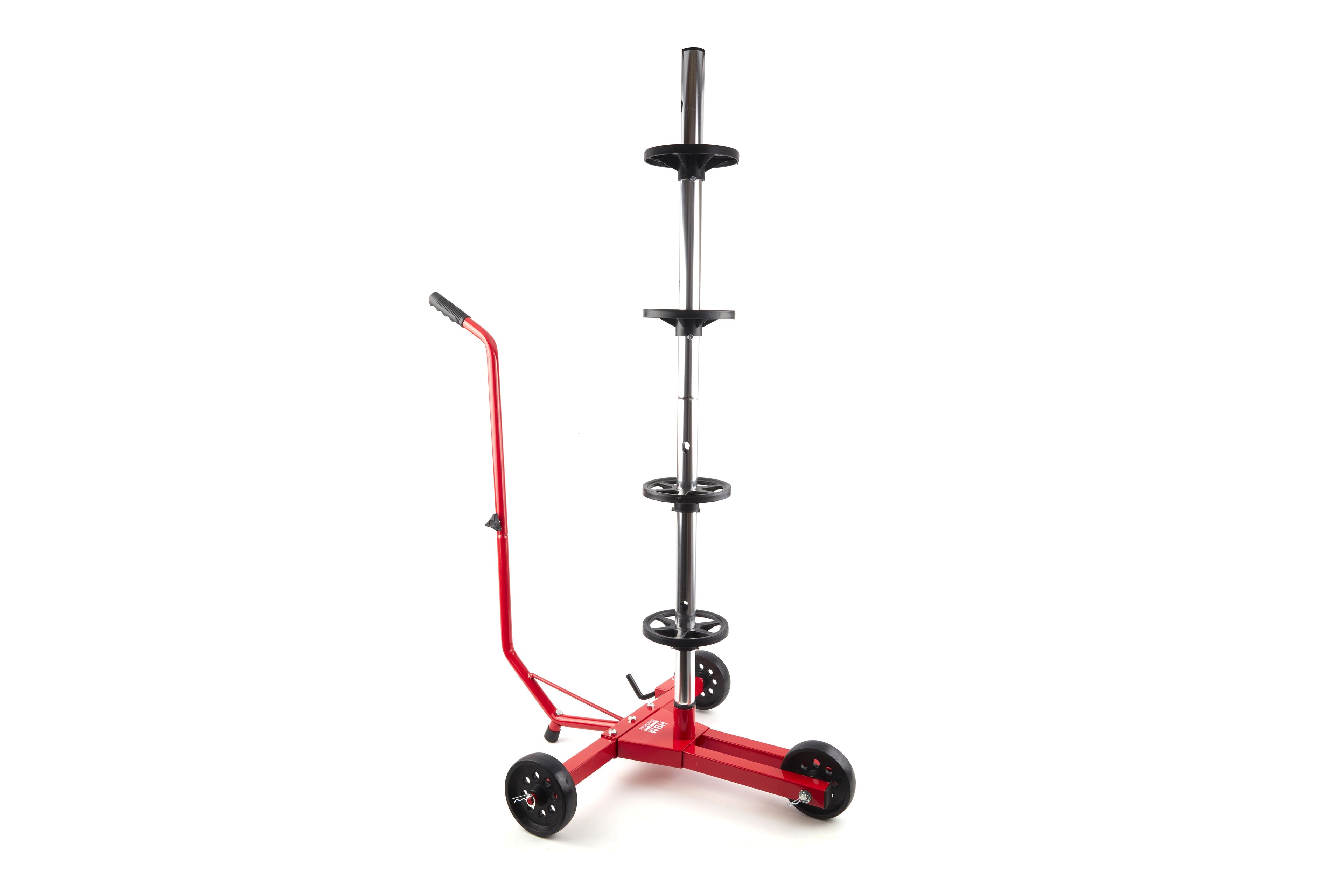 HBM Deluxe Rack móvil de almacenamiento de llantas para 4 llantas Image 2