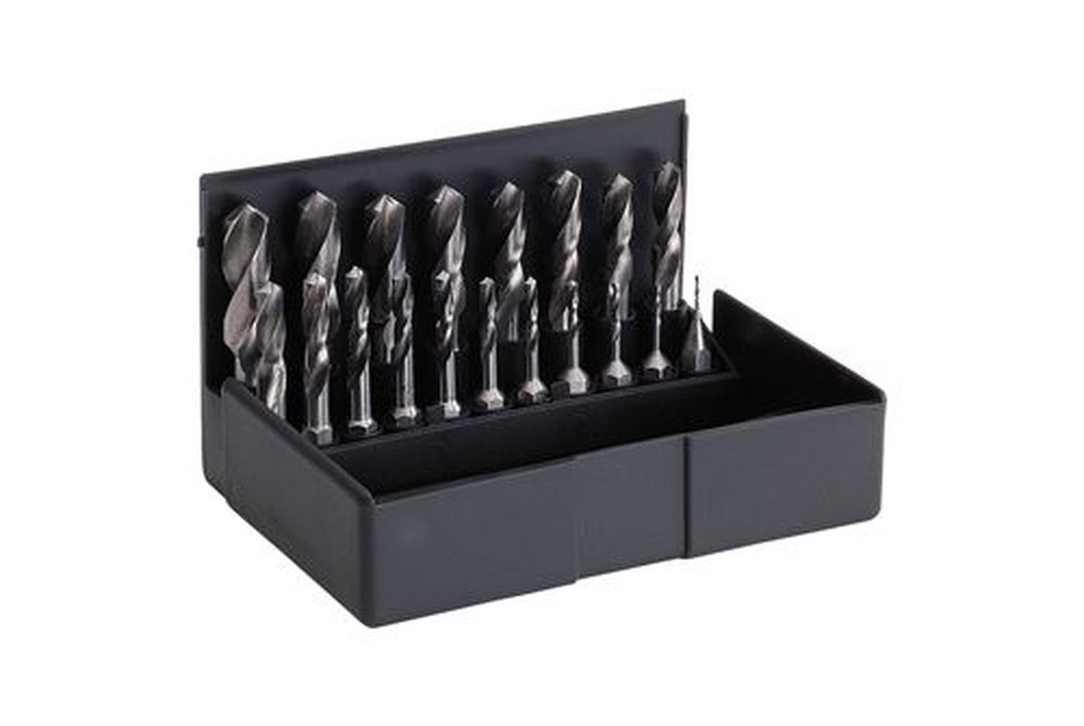 Volkel Gewindebohrer-Set, 1,0 - 10,0 mm, 19-teilig