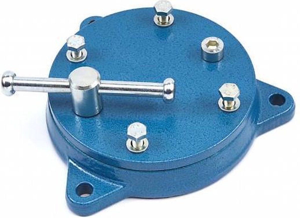 Abrazadera De Bola HEUER Para Tornillo De Banco 100 Mm / Compact 120 - Azul, 12x8x28 Cm, 2.8 Kg
