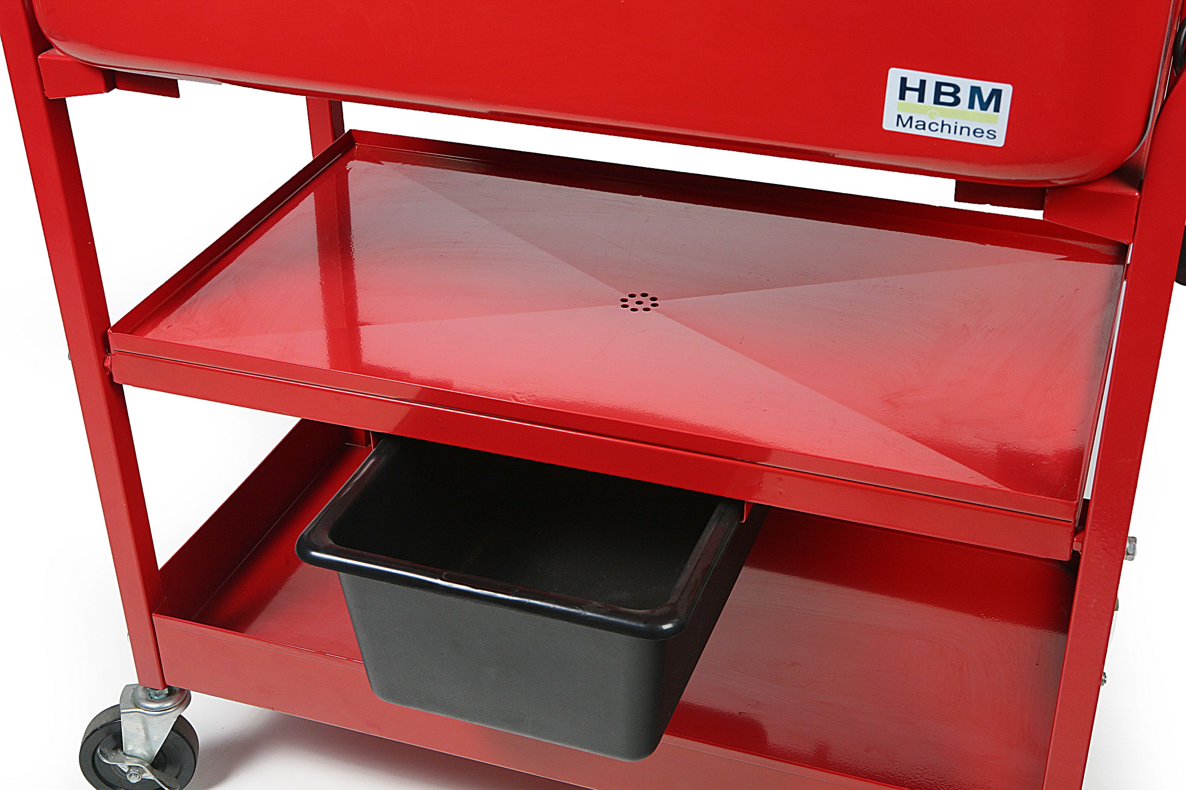 HBM 90 Liter Verrijdbare Ontvetterbak met pomp Image 3