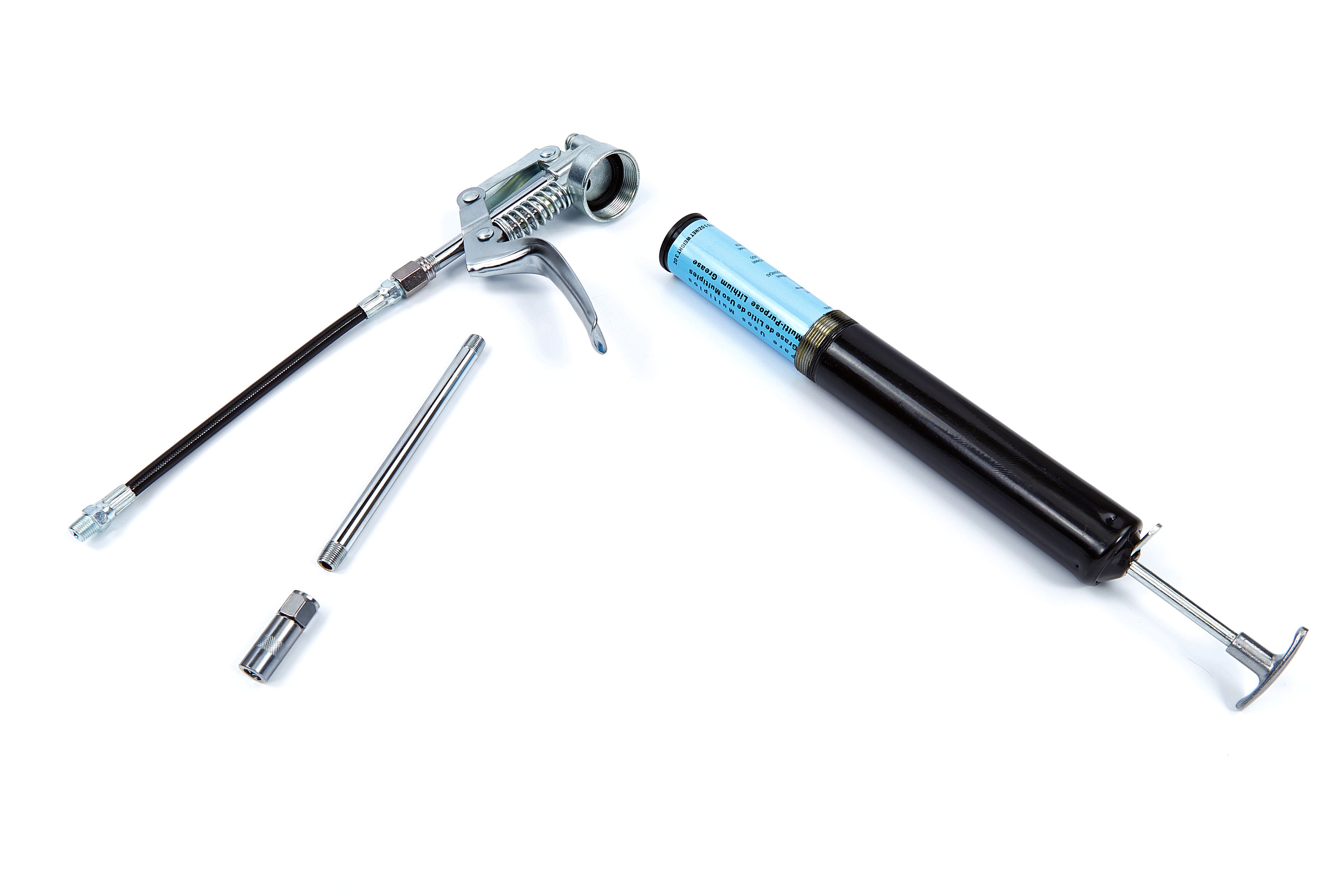 HBM Pistolet à graisse avec bidon d'huile 120cc Image 2