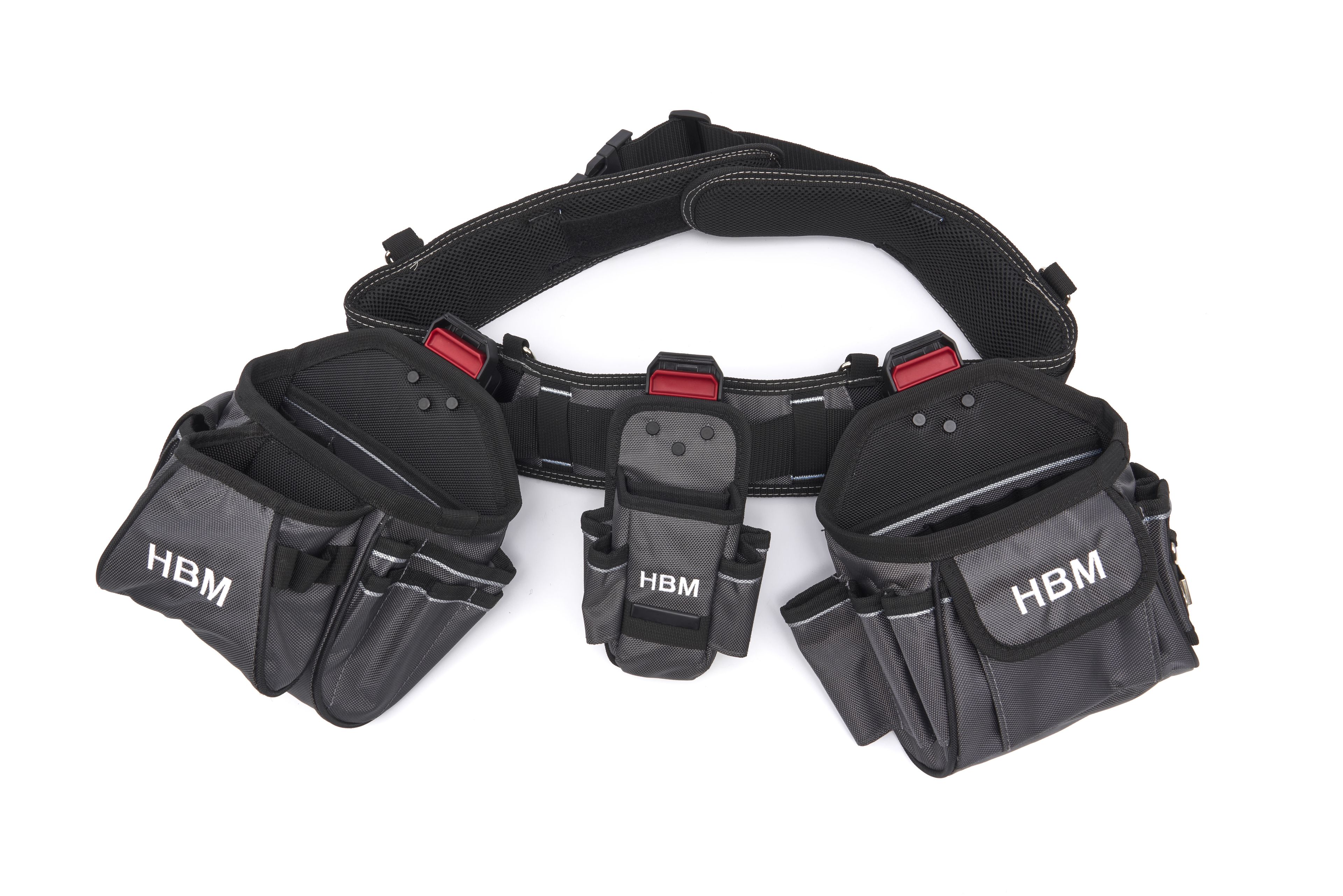 Ceinture à outils HBM avec 3 étuis amovibles Image 2