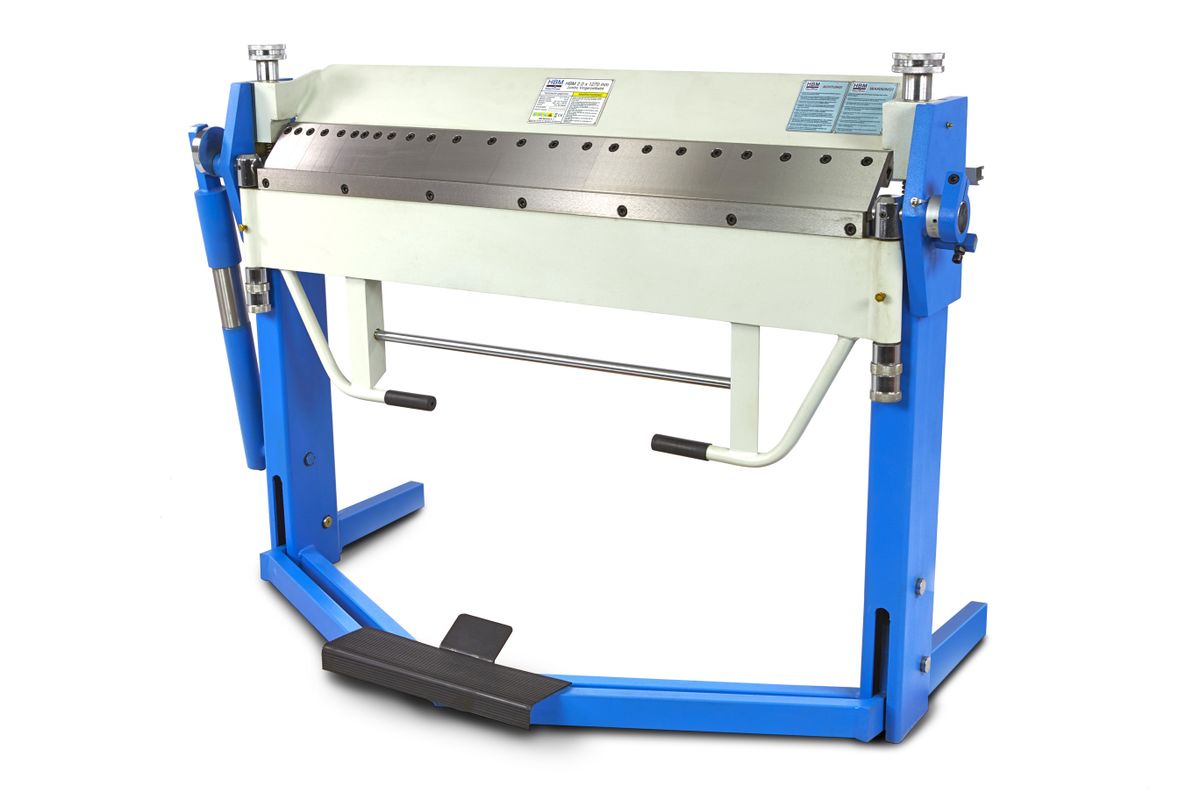 HBM 2.5 x 1020 mm Prensa plegadora de dedo Jumbo