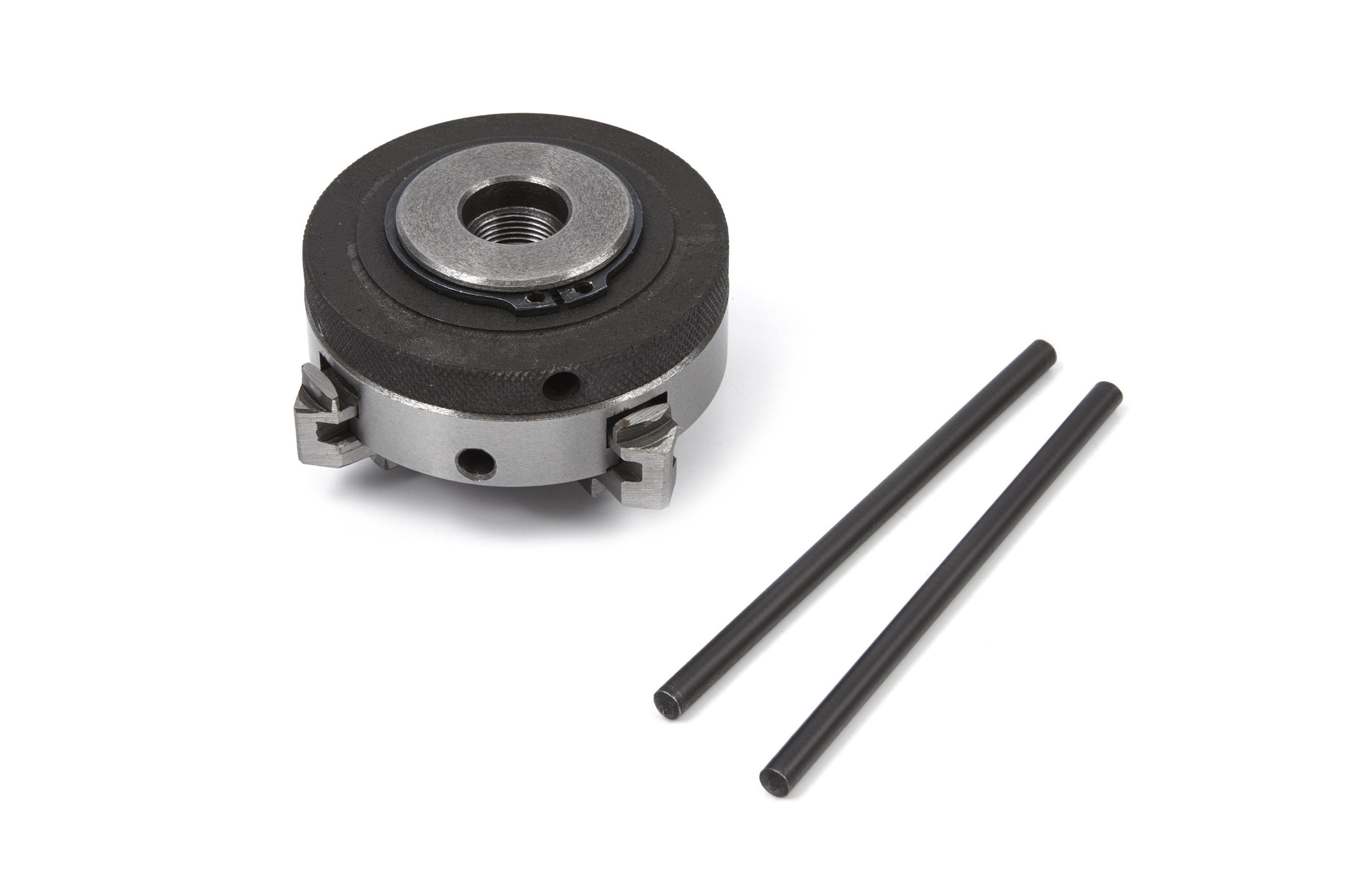 HBM 65 mm Zelfcentrerende 4 Klauwplaat met M14x1 Opname Image 3