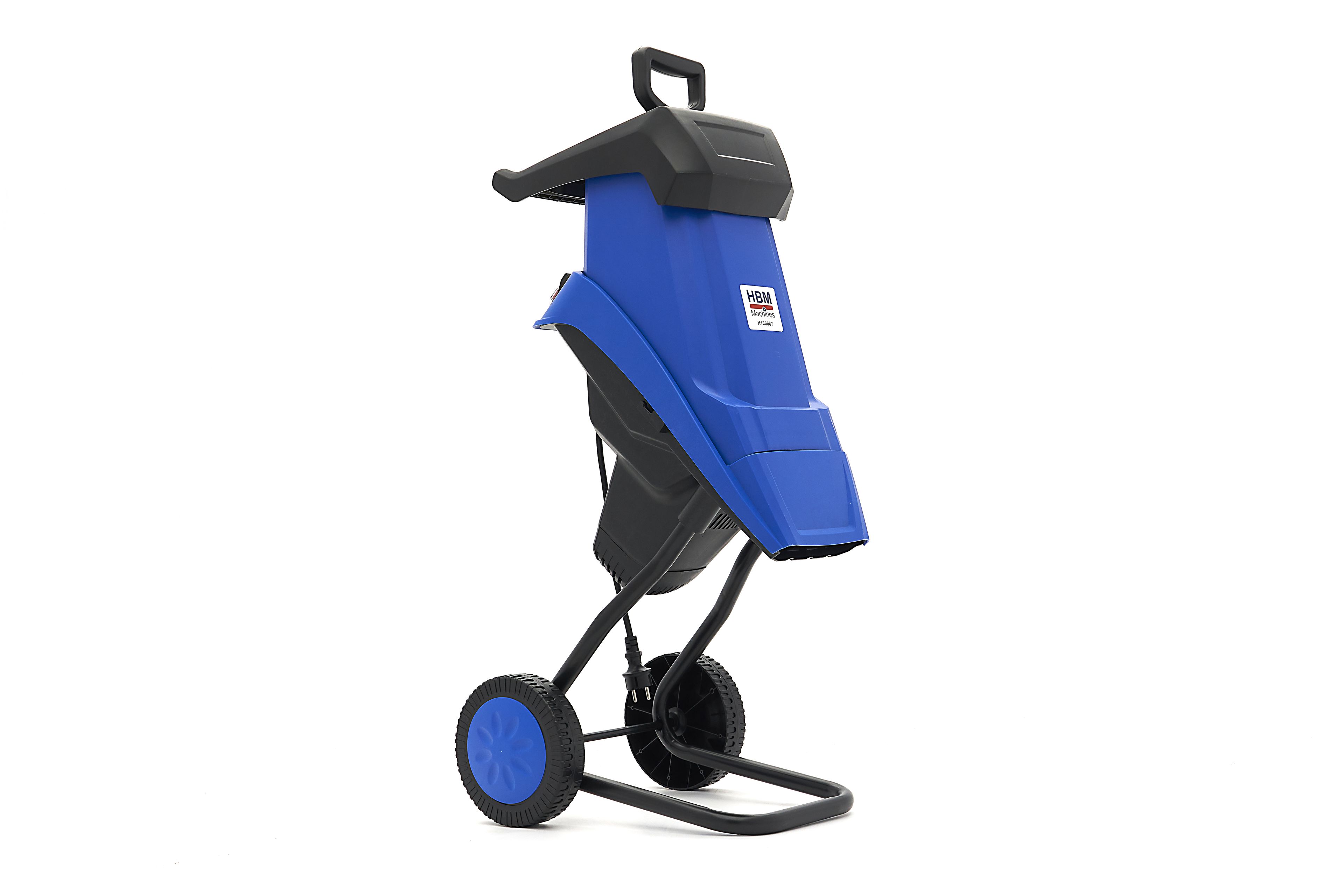 HBM Broyeur électrique 2500W - Broyeur de jardin / broyeur à bois pour branches de 40 mm et 2 inclus Image 7