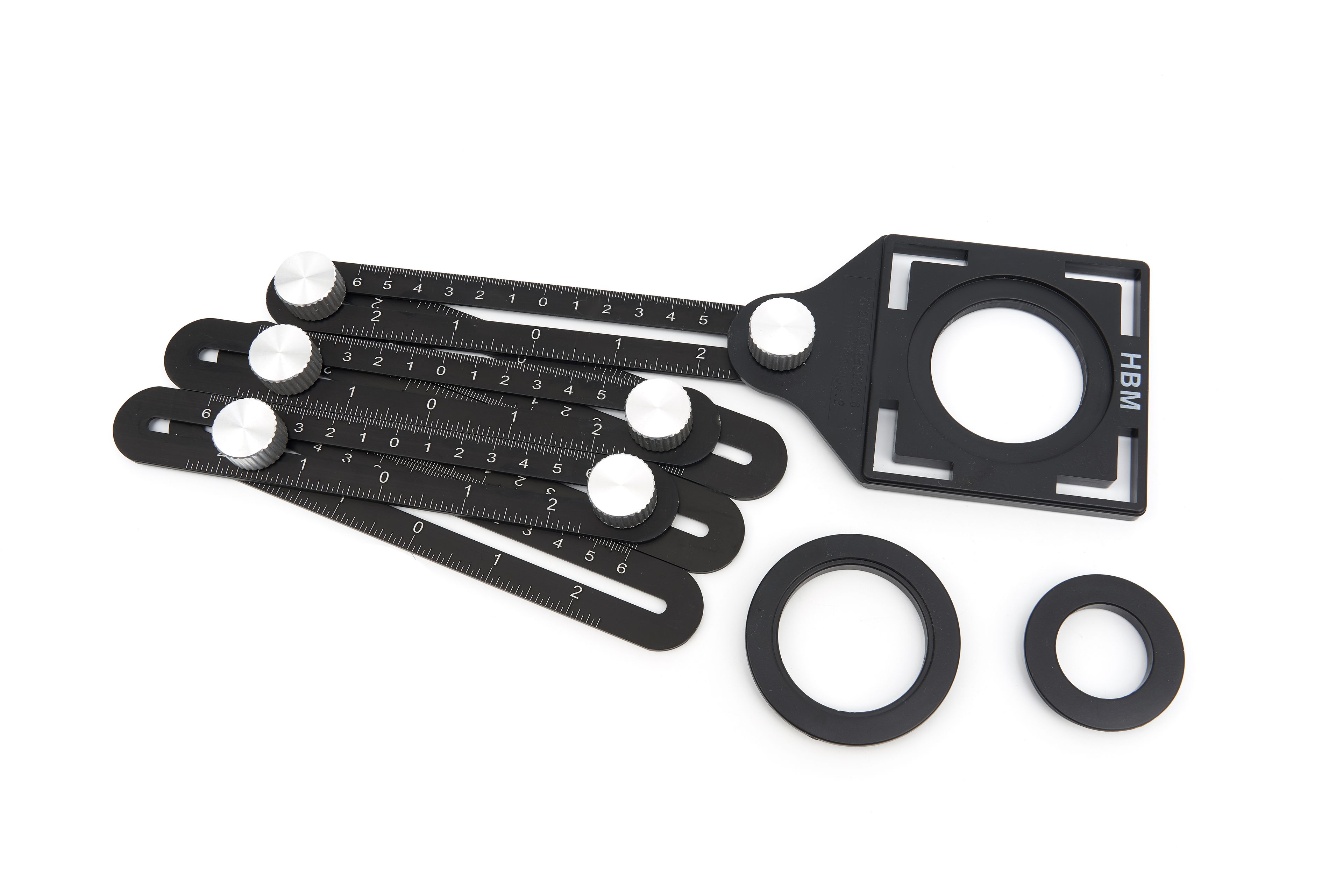 HBM 6 Voudige Multifunctionele Hoek Meter, Universele Hoekmeter Voor Gaten Image 5
