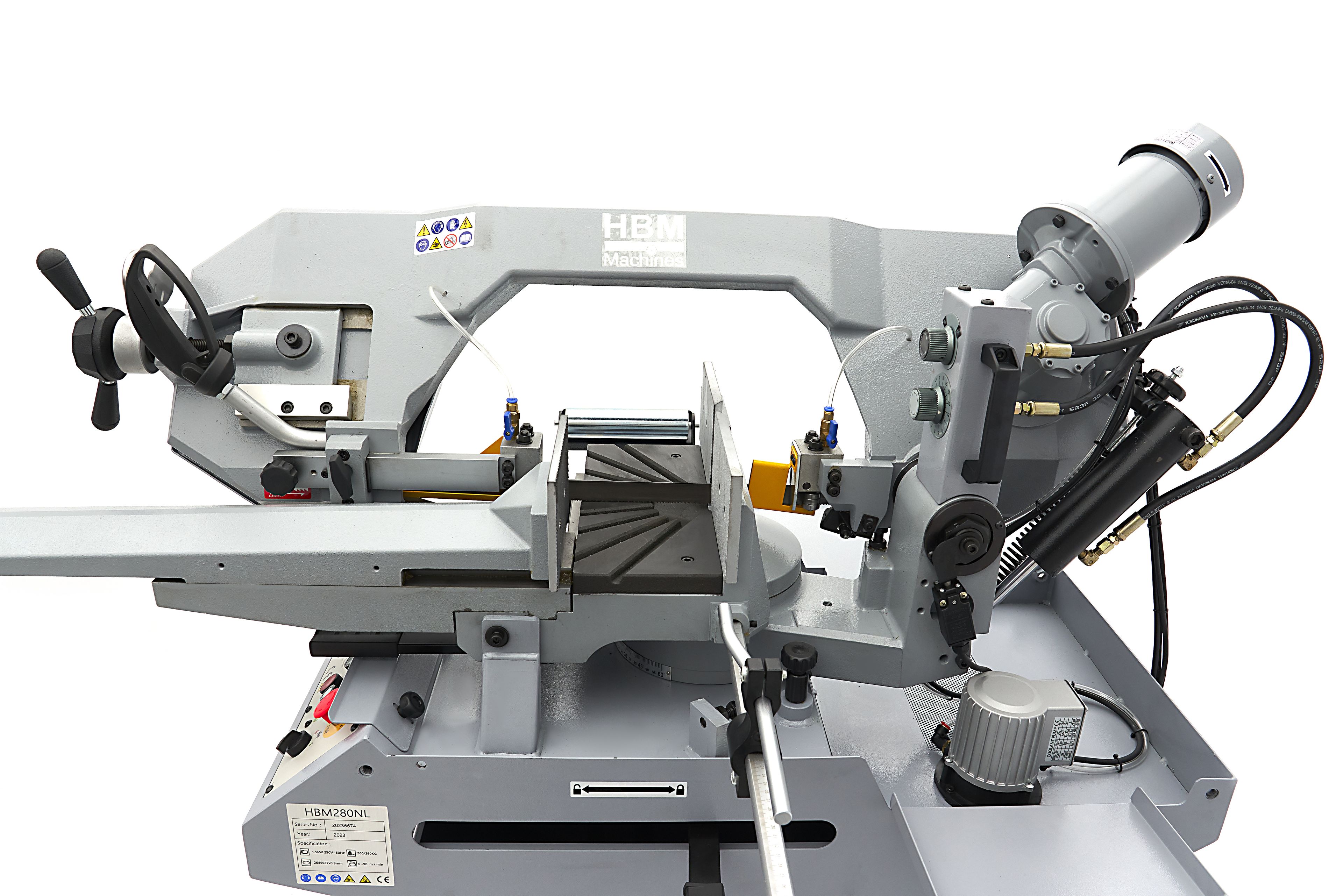 HBM Sega a nastro in metallo 280NL 400 volt Image 16