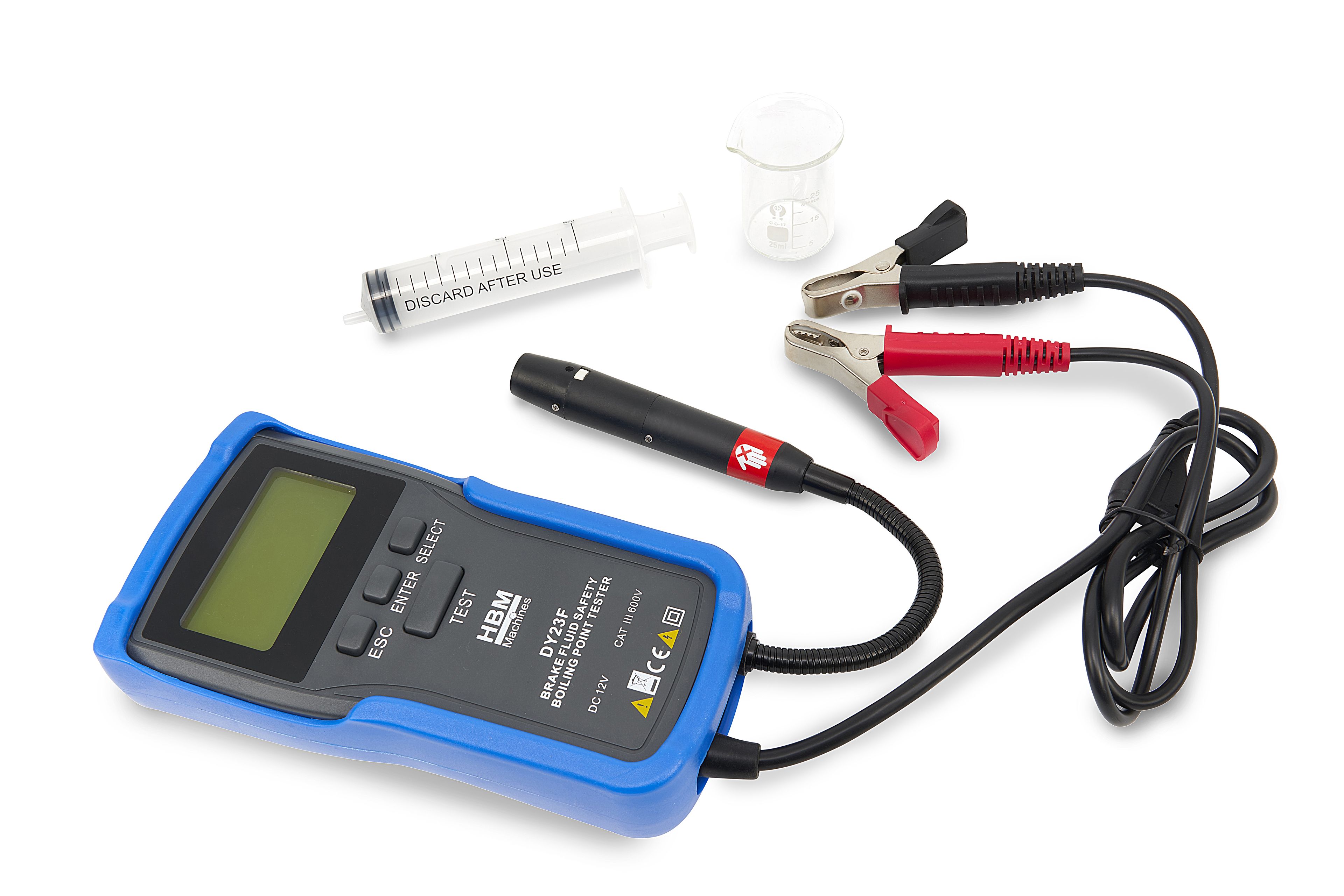 Testeur digital de liquide de frein et point d'ébullition HBM Image 3