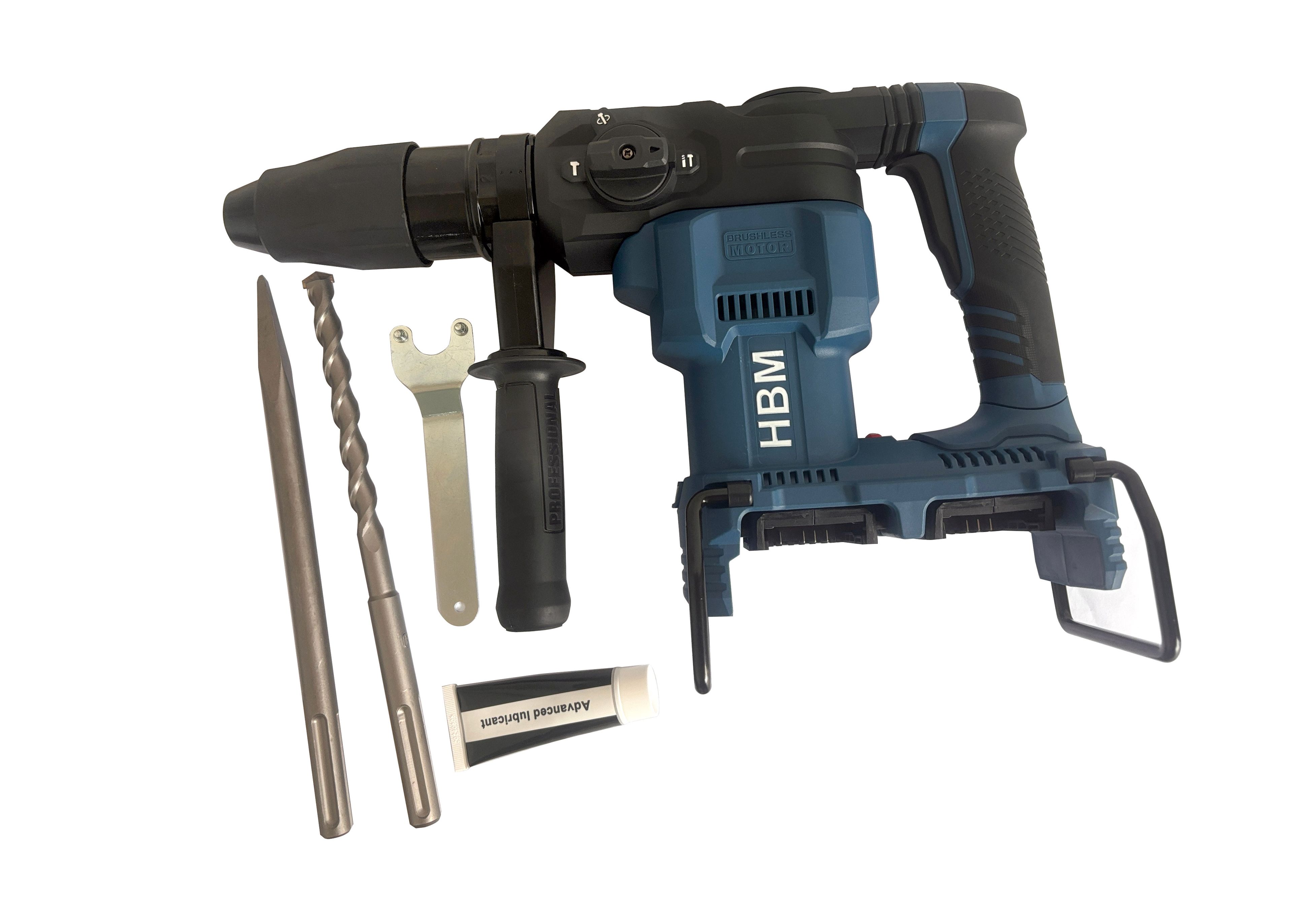 HBM SDS MAX accu boorhamer, sloophamer 40 Volt Image 2