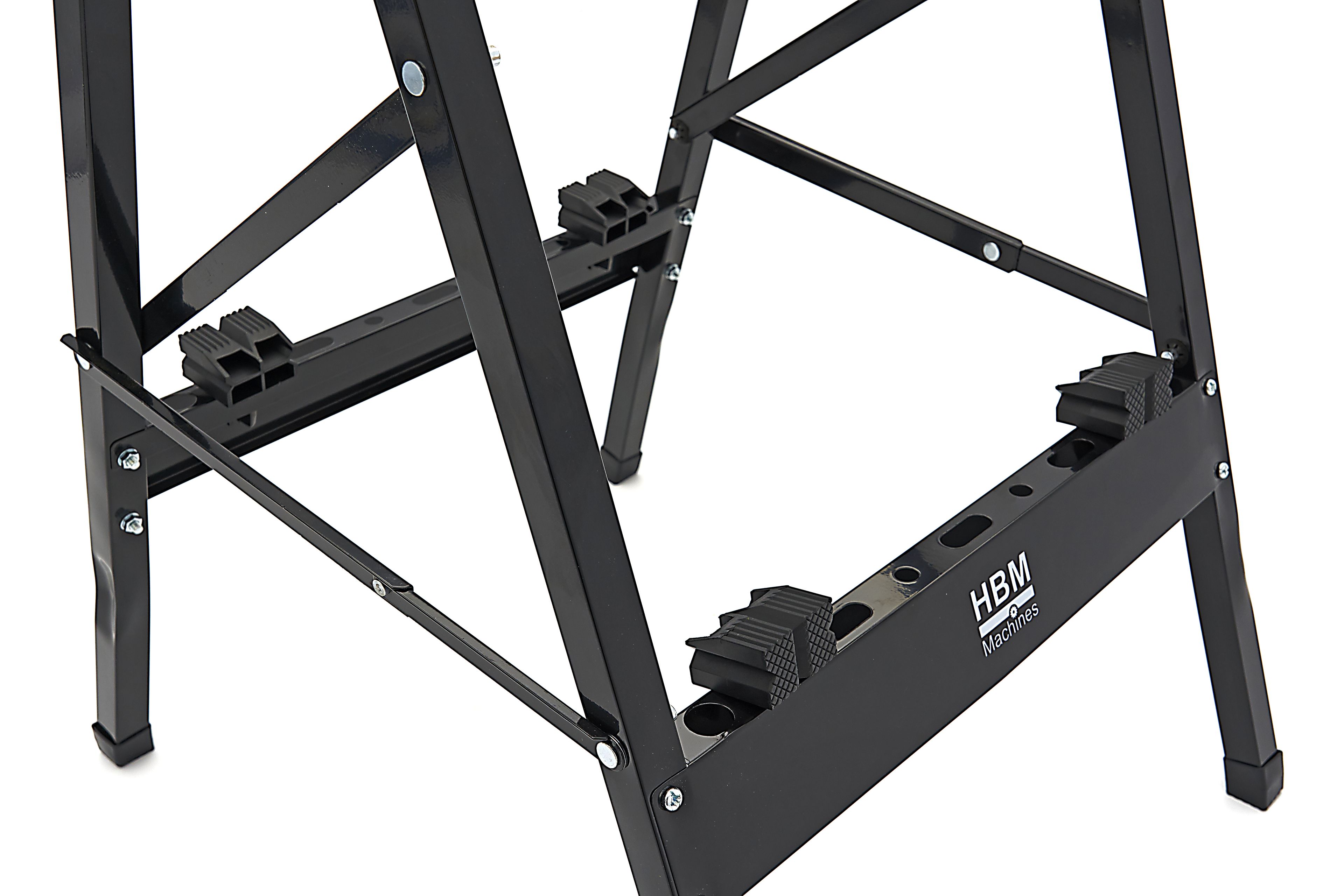 Établi portable pliable et lourd HBM avec plan de travail inclinable et 150 kg. Capacité Image 11