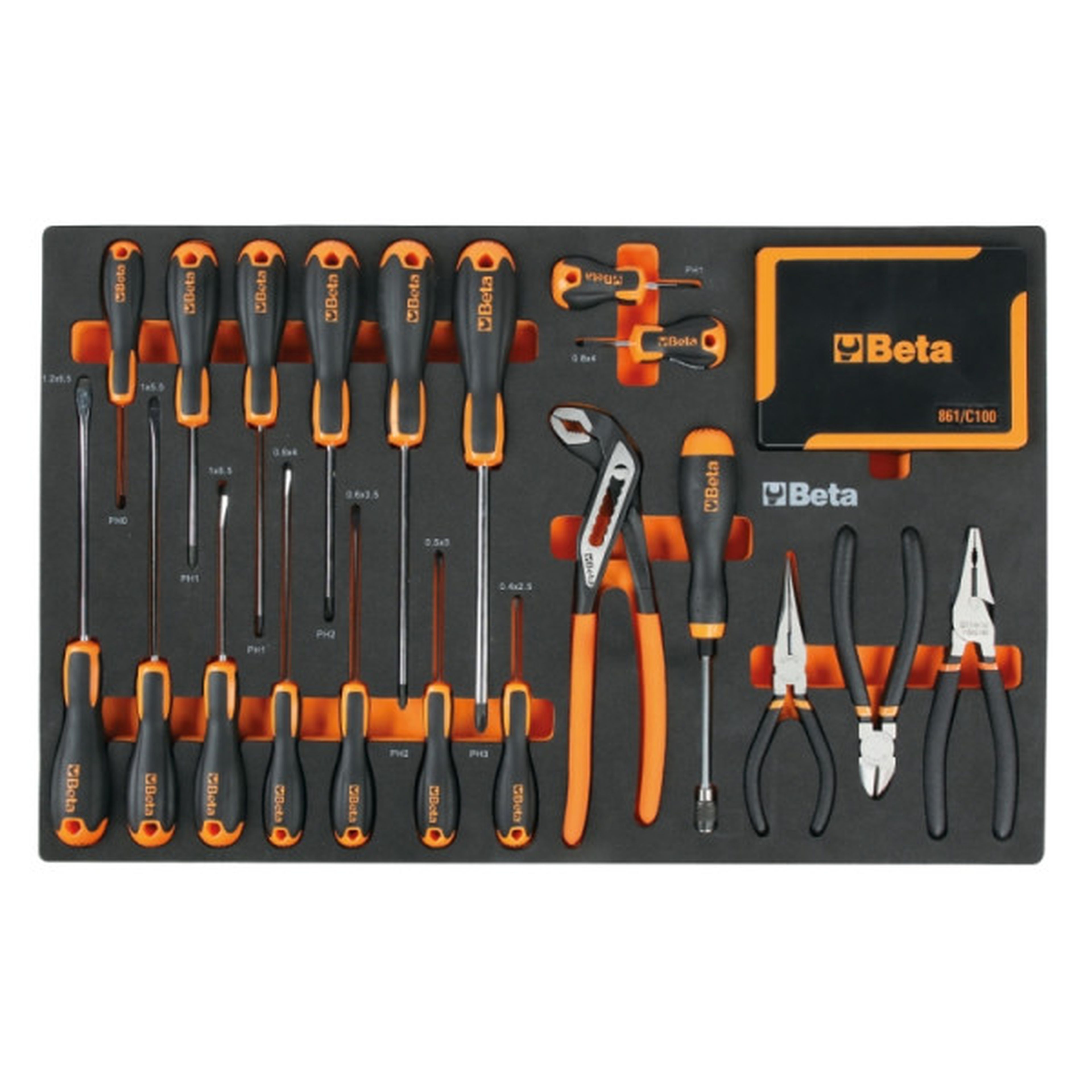 Beta servante d’atelier à 7 tiroirs, 224 pièces, 2400 RSC24/7-VIS Image 5