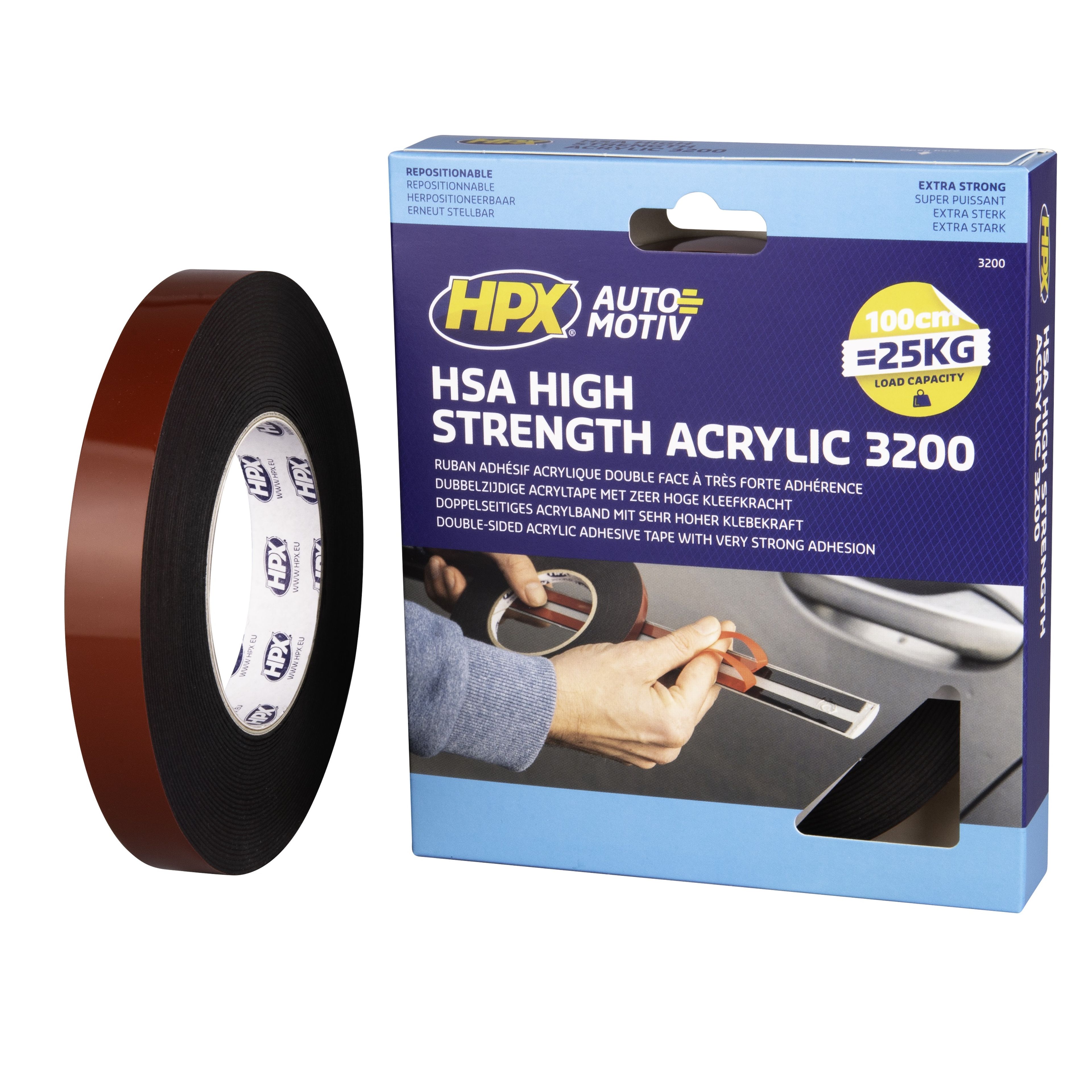 HPX doppelseitige HSA-Montagebänder