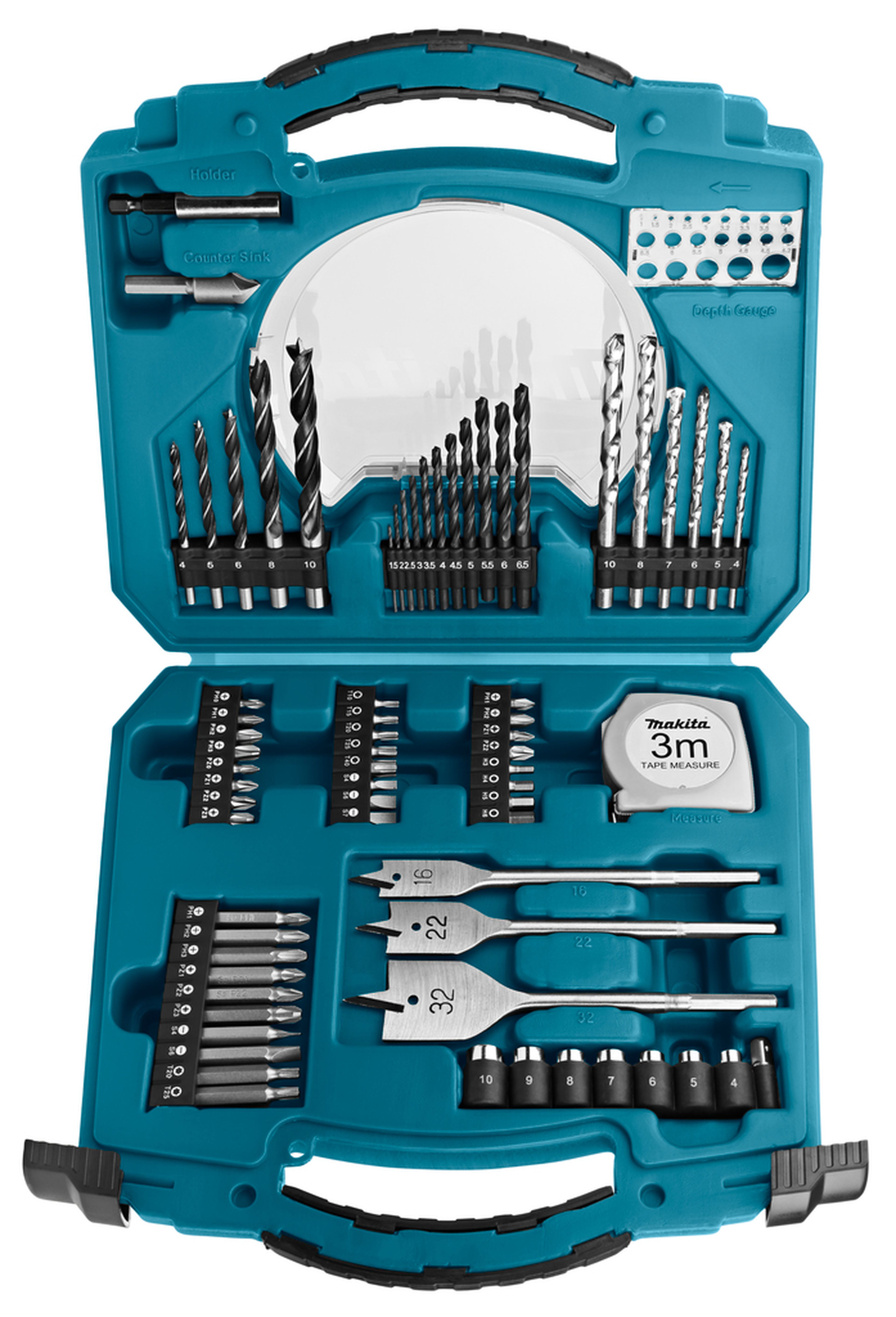Makita Boor-/schroefbitset 71-delig D-47145 Image 6