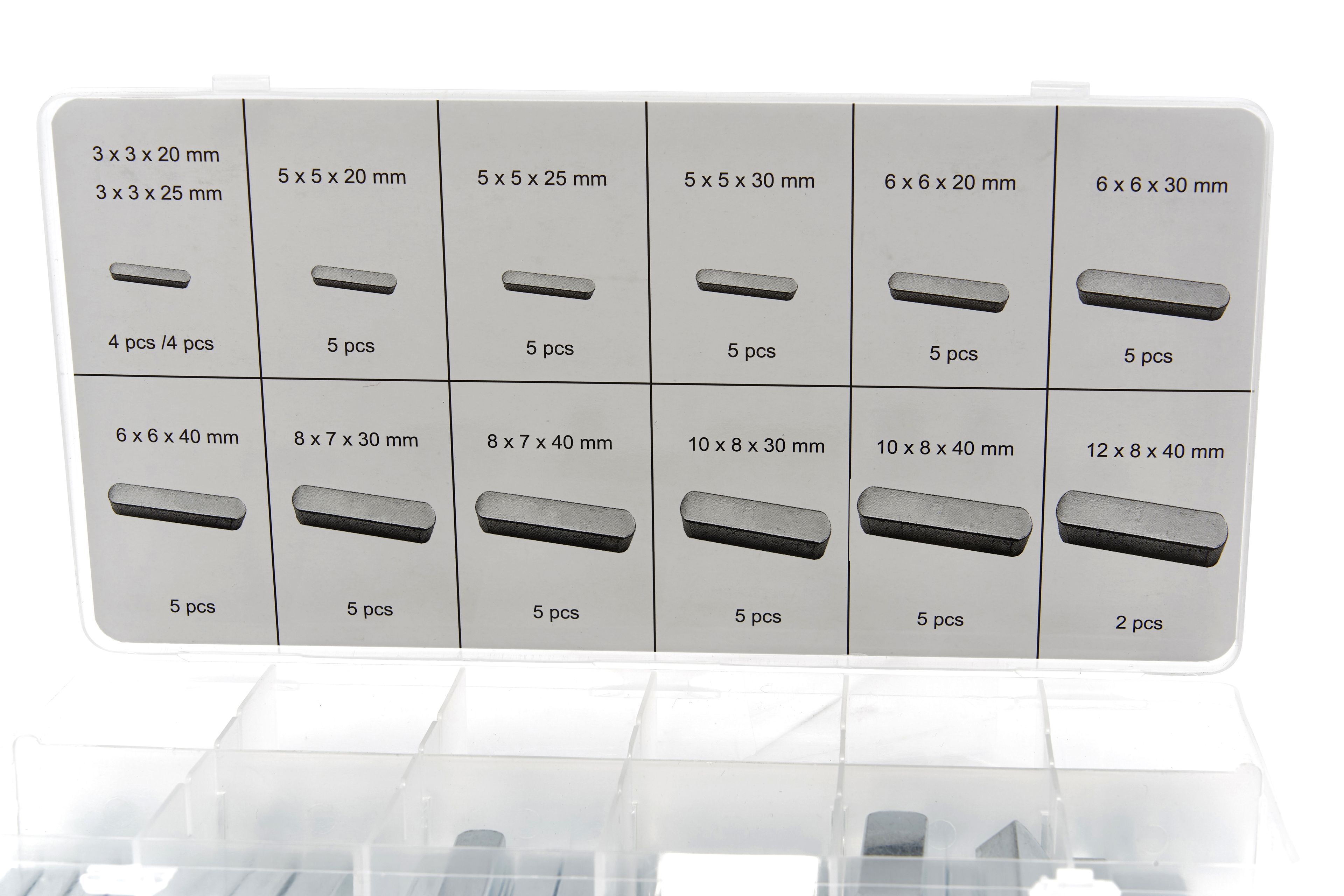 HBM Assortiment de cales 60 pièces Image 3