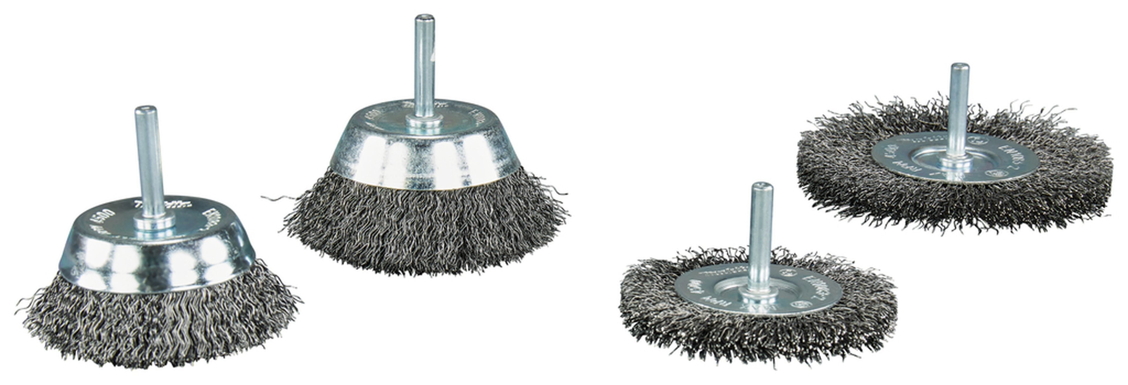 Makita Ensemble de brosses 4 pièces coupe/ronde D-65729