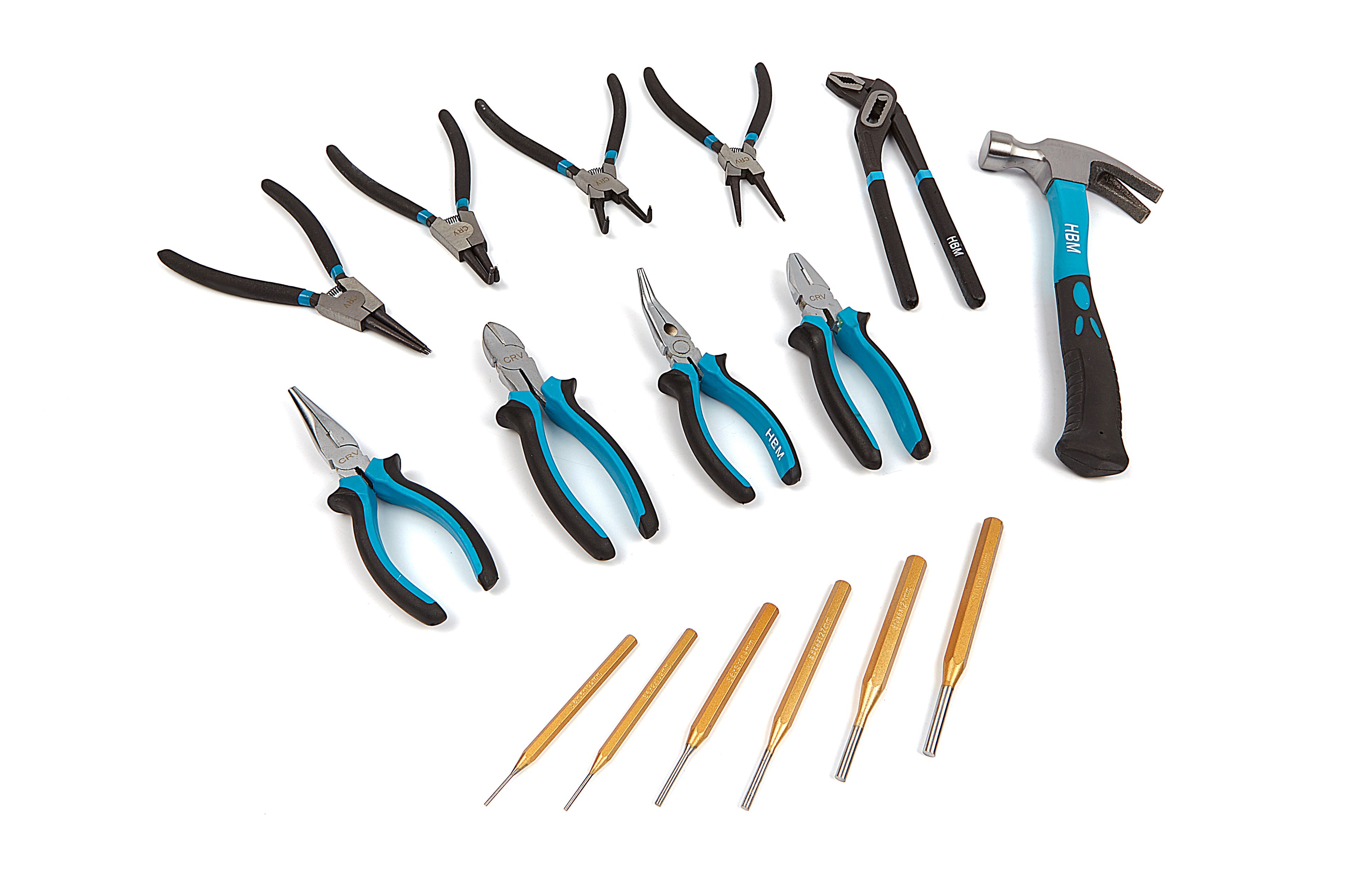 HBM 16 Delig Gereedschap Foam inlay voor Gereedschapswagen Image 2