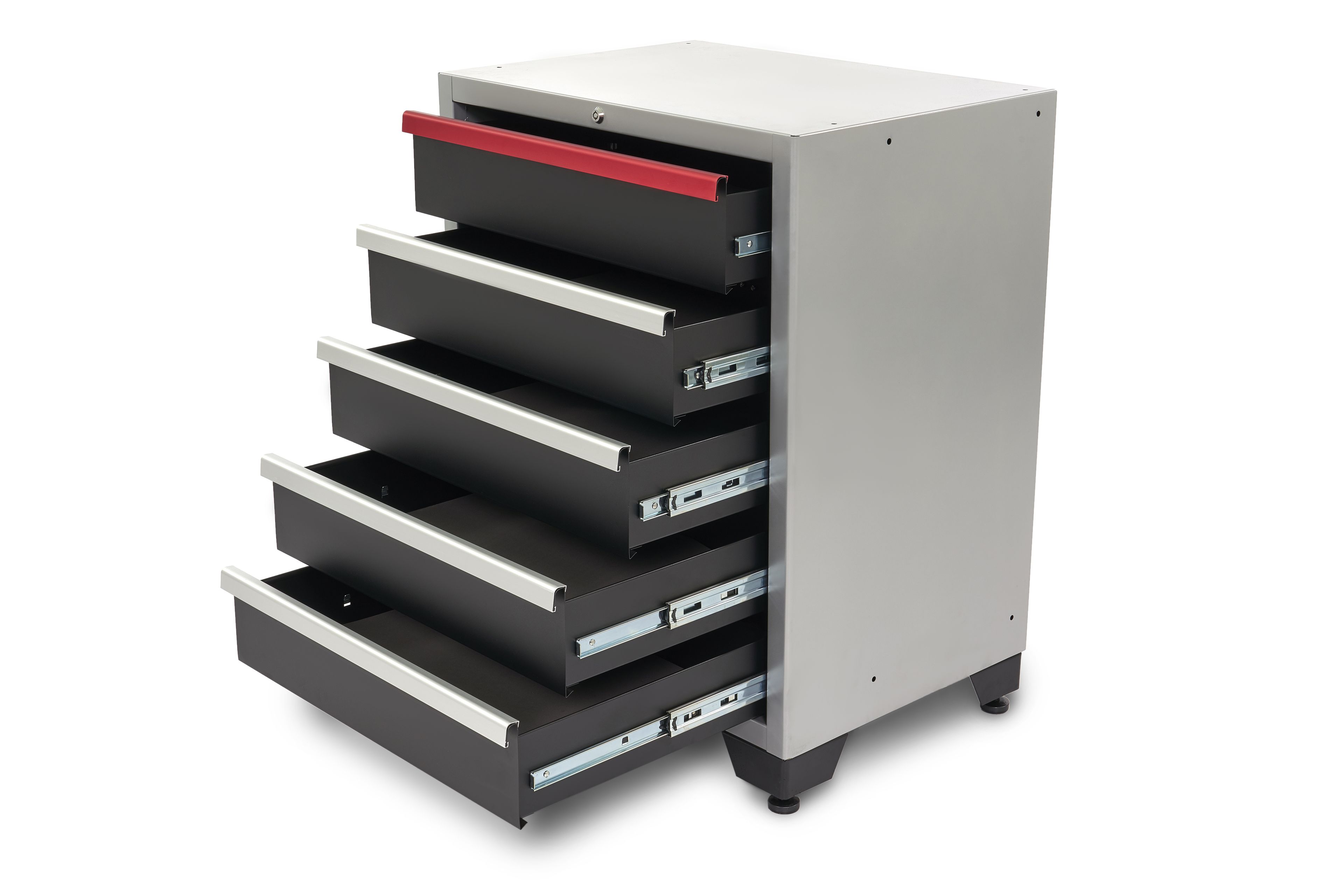 HBM Armadio portautensili professionale deluxe a 5 cassetti per arredamento da officina Image 5