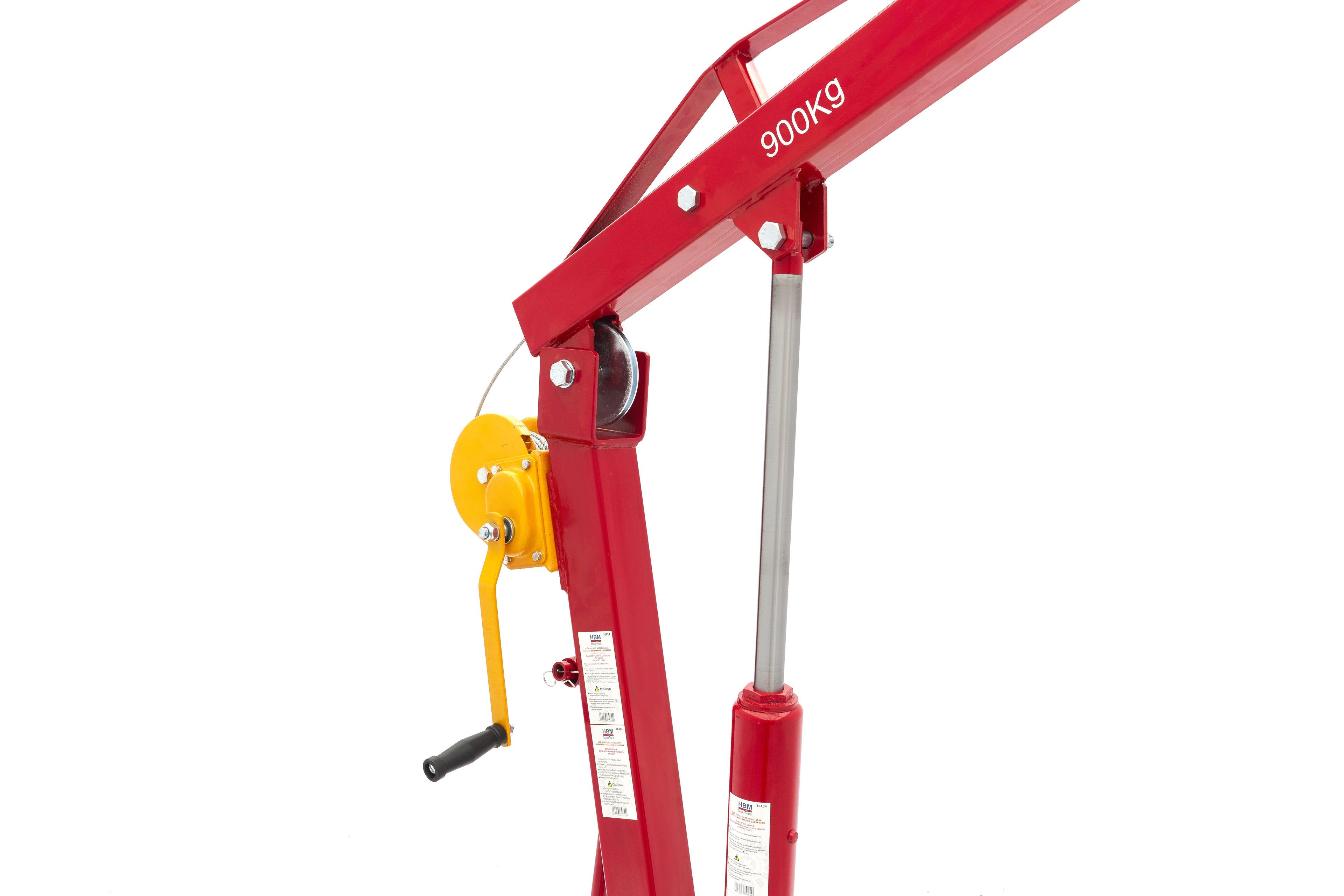 HBM Gru idraulica per rimorchio da 900 chilogrammi, gru di carico Image 16