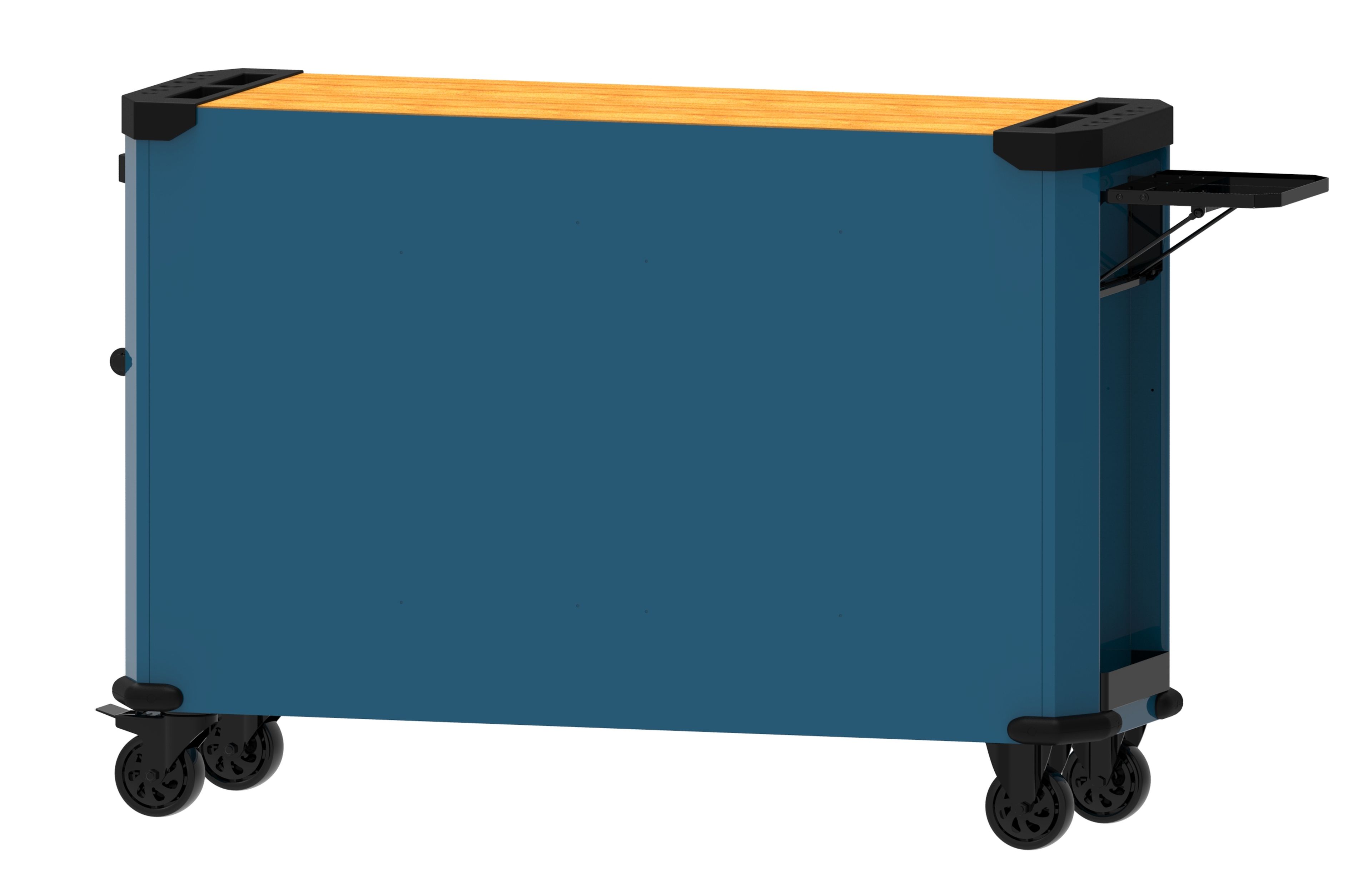 Carro de herramientas HBM de 10 cajones de 147 cm en azul Image 3