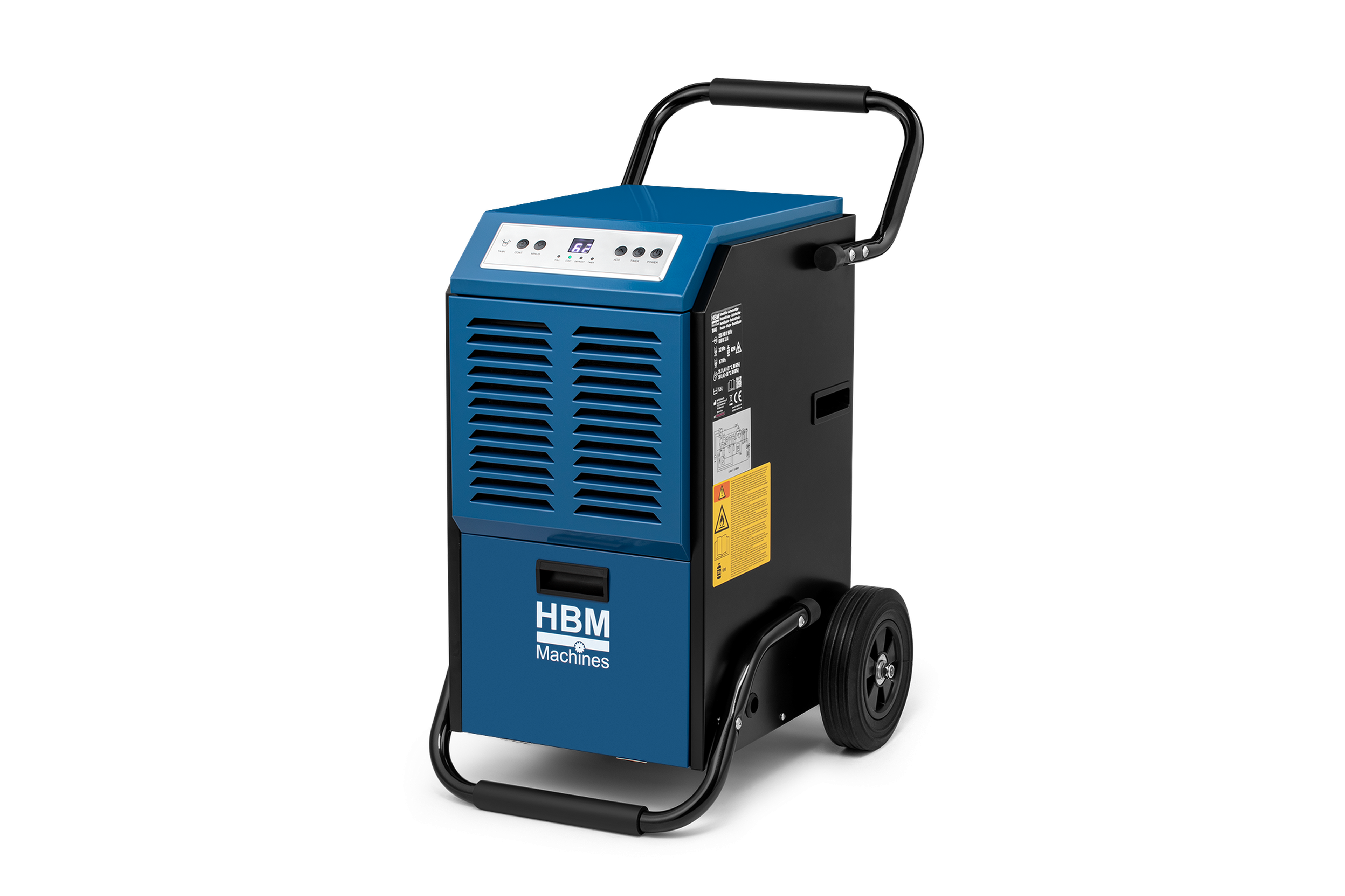 HBM professionele bouwdroger, luchtontvochtiger, vochtvanger 50 Liter, 650 Watt Image 4